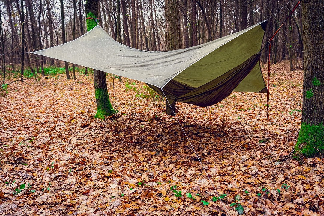 NEO PLANDEKA BIWAKOWA TARP TURYSTYCZNY WODOODPORNY 360x290 CM 210T PU3000