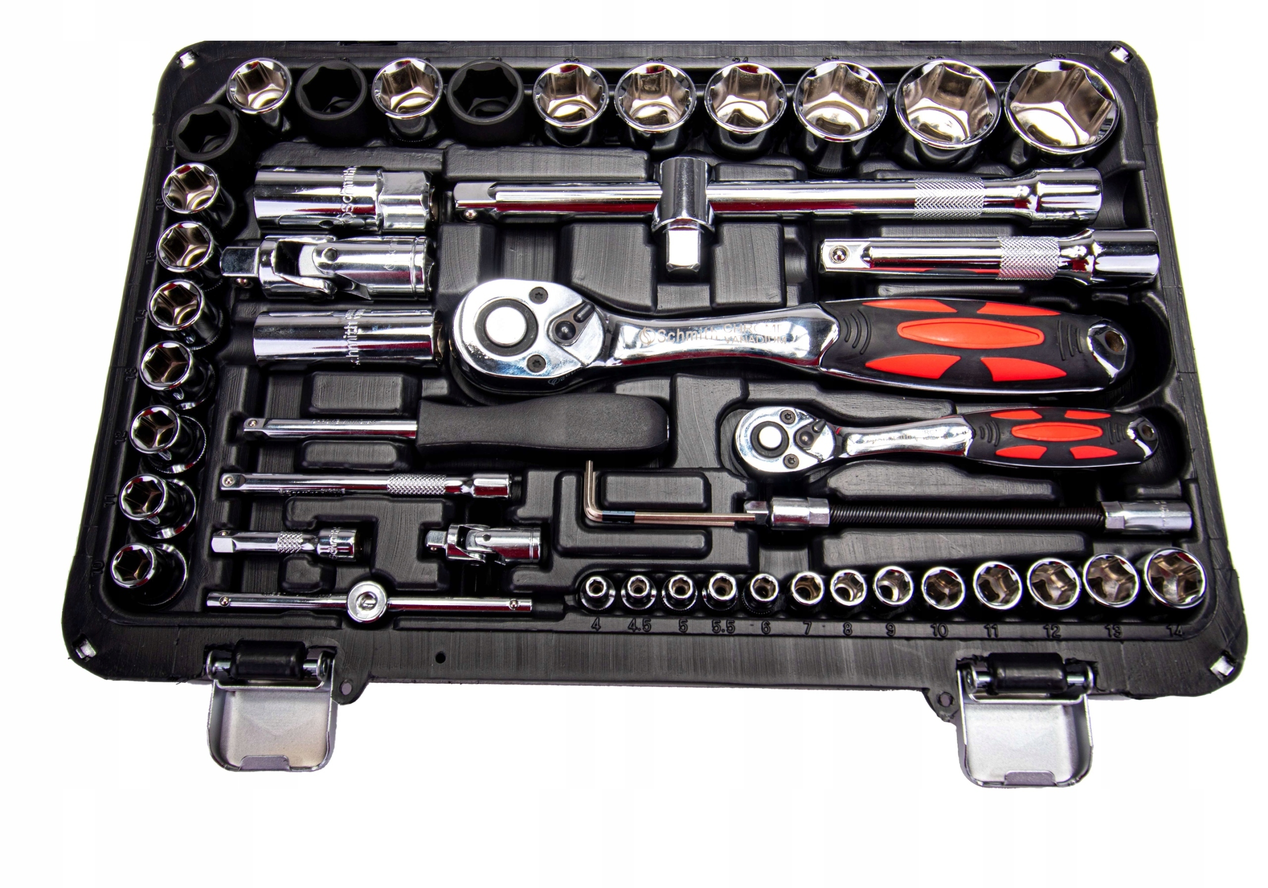 ZESTAW KLUCZY NASADOWYCH 94SZT NASADOWE SCHMITH