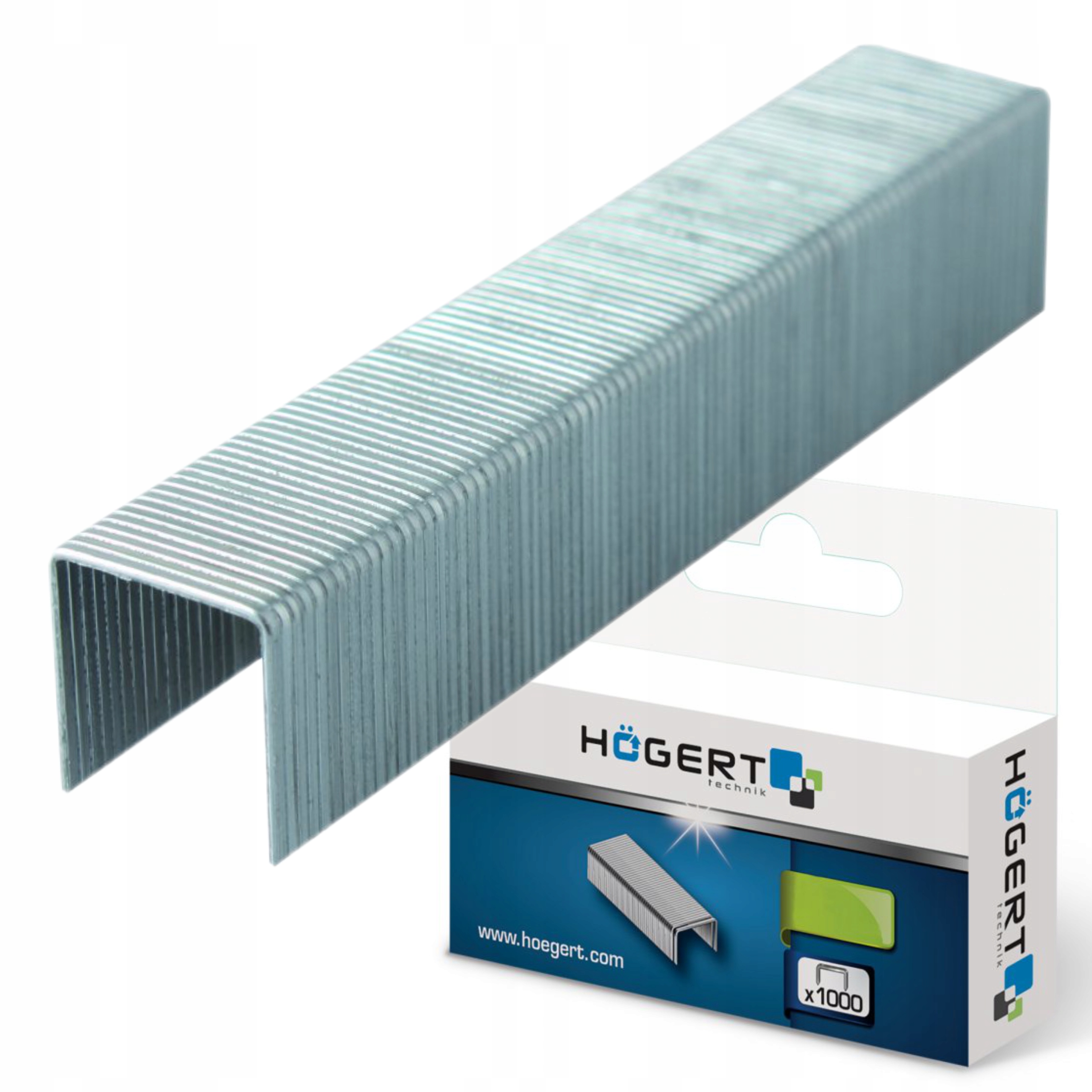 HOEGERT ZSZYWKI STALOWE TYP J 12 MM, 11.3MM 1000 PCS TAPICEROWANIE HT2C056
