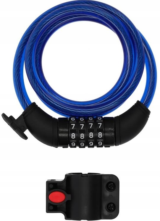 VOREL LINKA ZABEZPIECZAJĄCA ROWER ROWEROWA NA SZYFR 10 X 1200 MM 77845