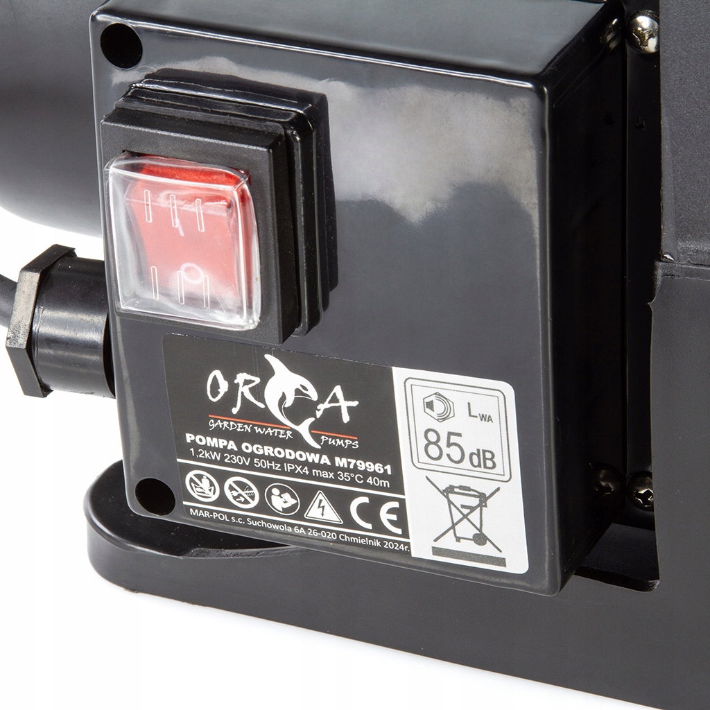 POMPA DO WODY HYDROFOROWA POWIERZCHNIOWA DO PODLEWANIA / MAUSERA 1"/ PIWNIC