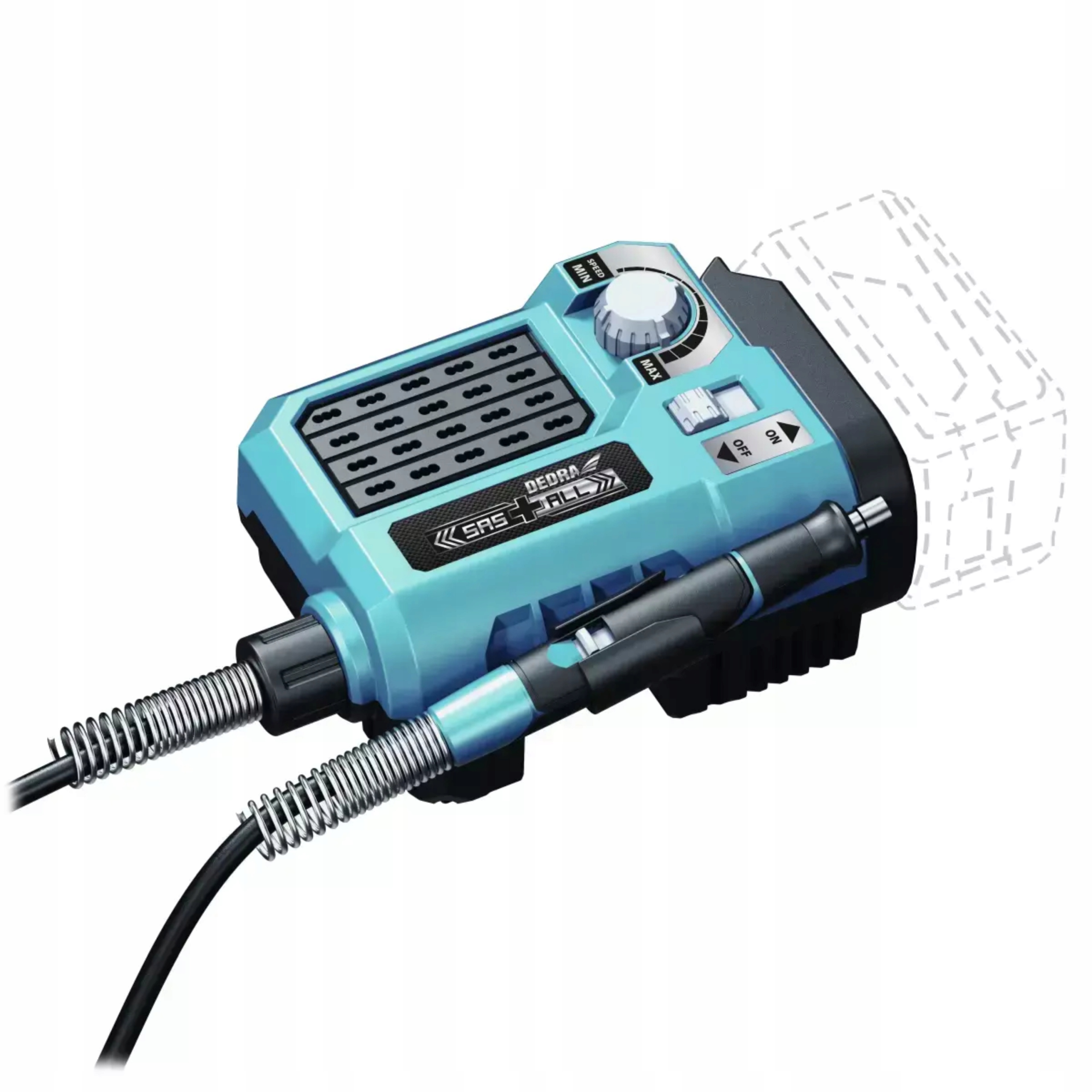 DEDRA AKUMULATOROWA MINI SZLIFIERKA WIELOFUNKCYJNA SAS+ALL 18V DED6903