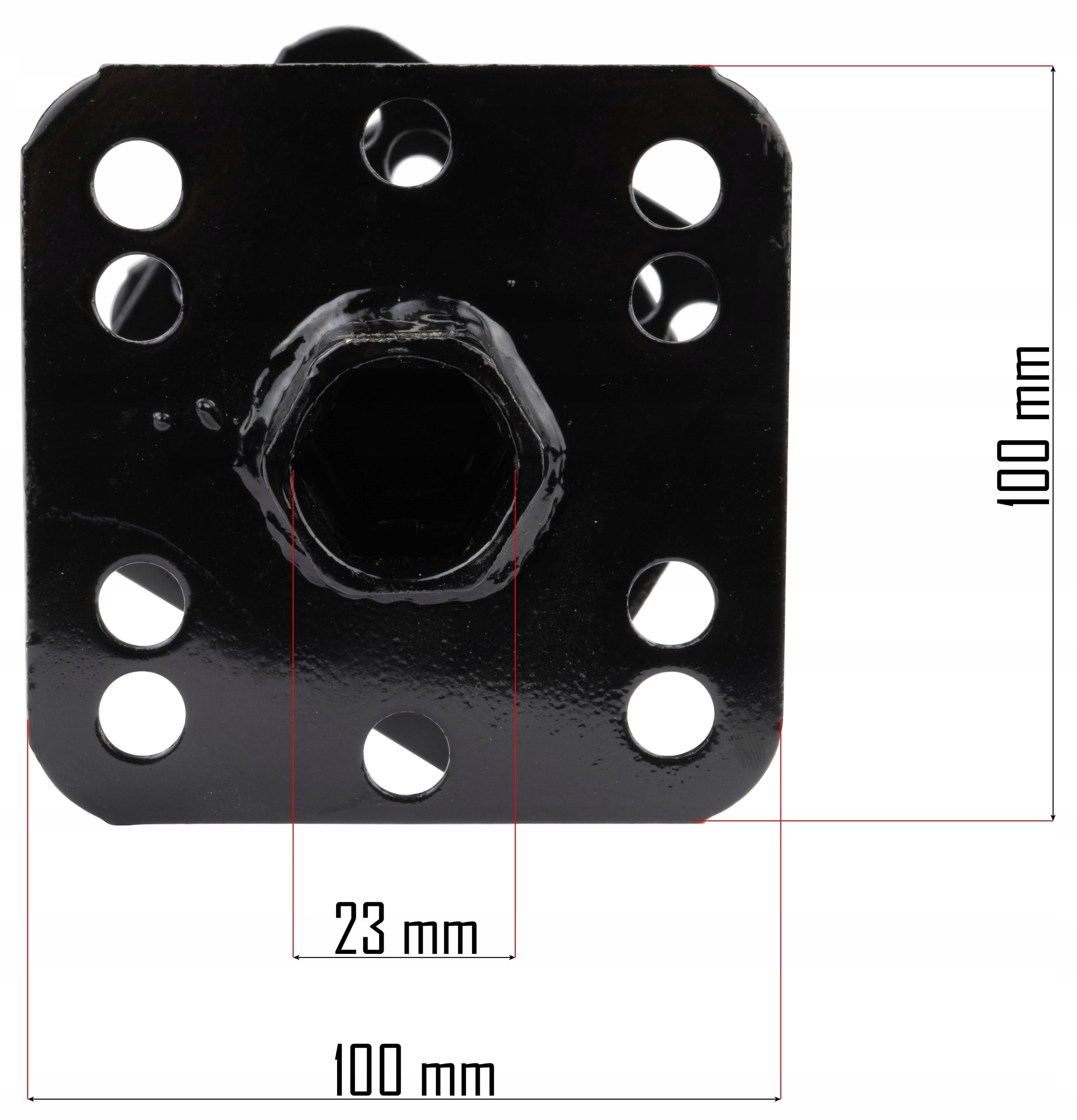 POWERMAT UCHWYT NOŻA DO GLEBOGRYZARKI SPALINOWEJ LEWA + PRAWA STRONA 280mm