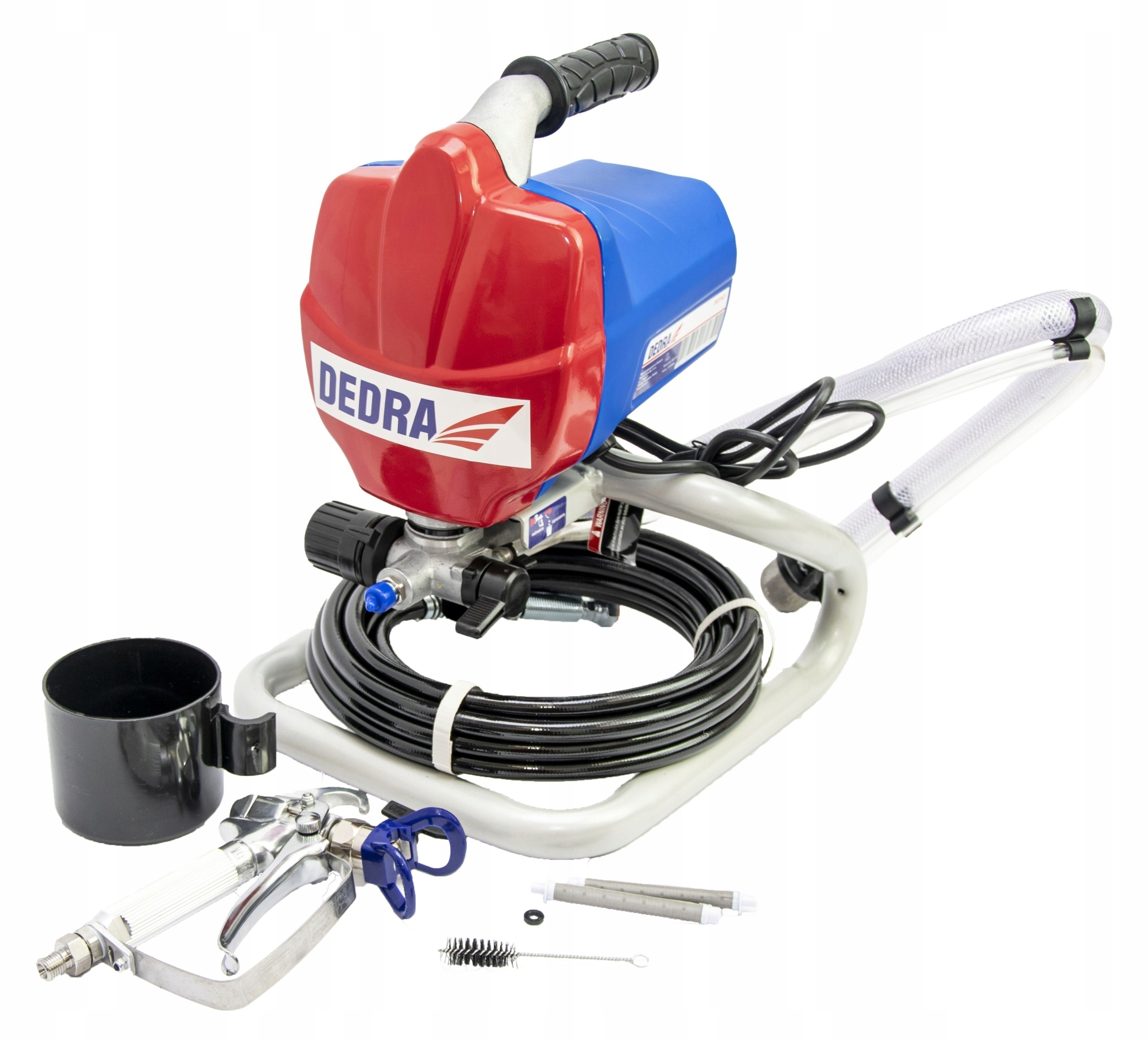 AGREGAT MALARSKI HYDRODYNAMICZNY DEDRA + PRZEDŁUŻKA 50CM 2 DYSZE KOMBINEZON