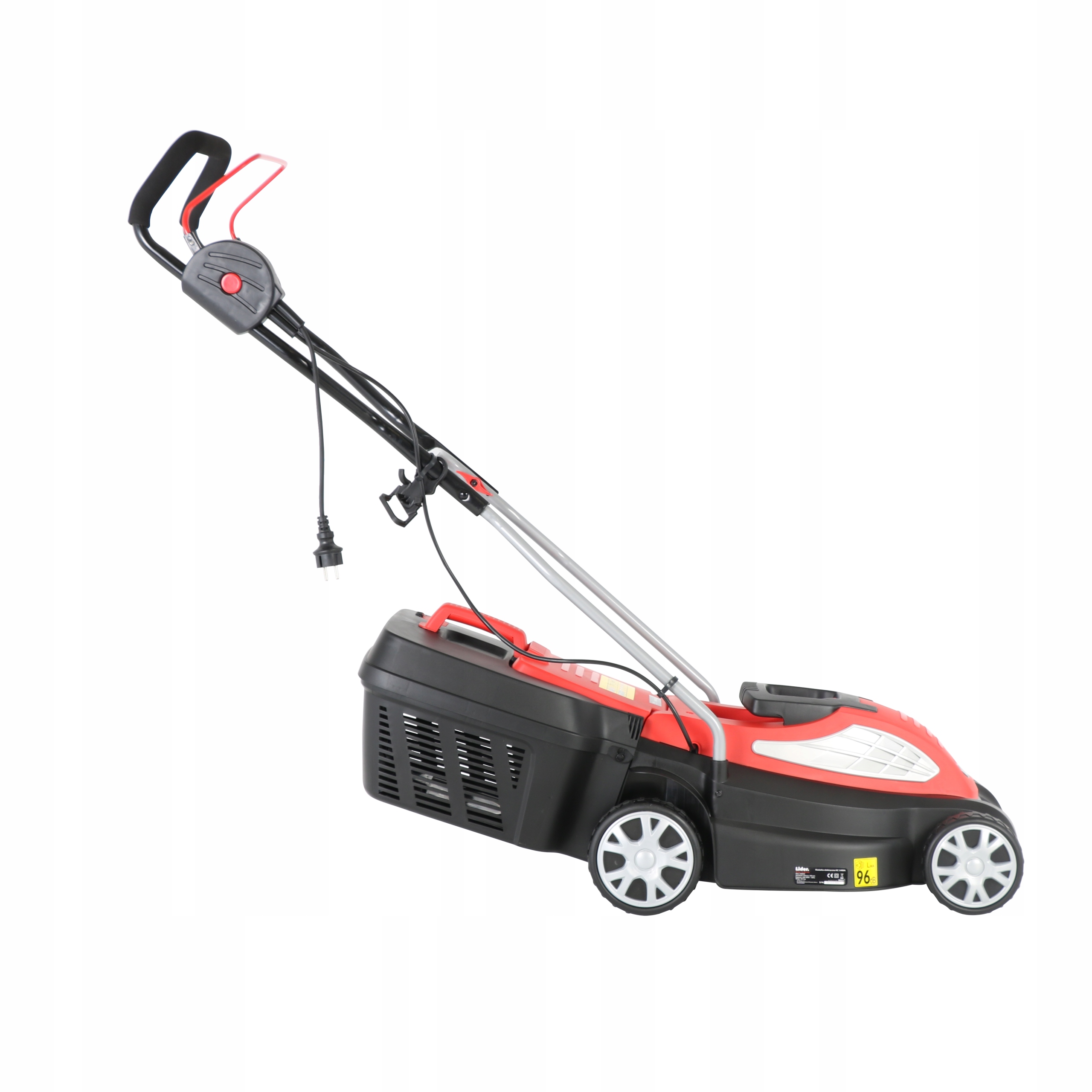 KOSIARKA ELEKTRYCZNA 1400W 34CM 2W1 MOCNA KOSZ 35L