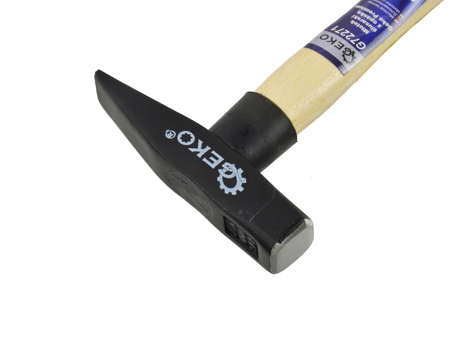 MŁOTEK ŚLUSARSKI 200G PREMIUM STAL WYSOKOWĘGLOWA DREWNO GEKO G72271