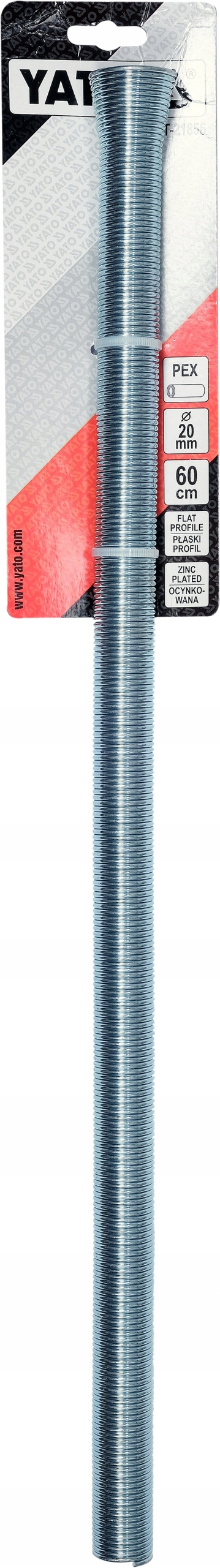 YATO SPRĘŻYNA ZEWNĘTRZNA DO GIĘCIA RUR PEX O ŚREDNICY 20 MM YT-21856