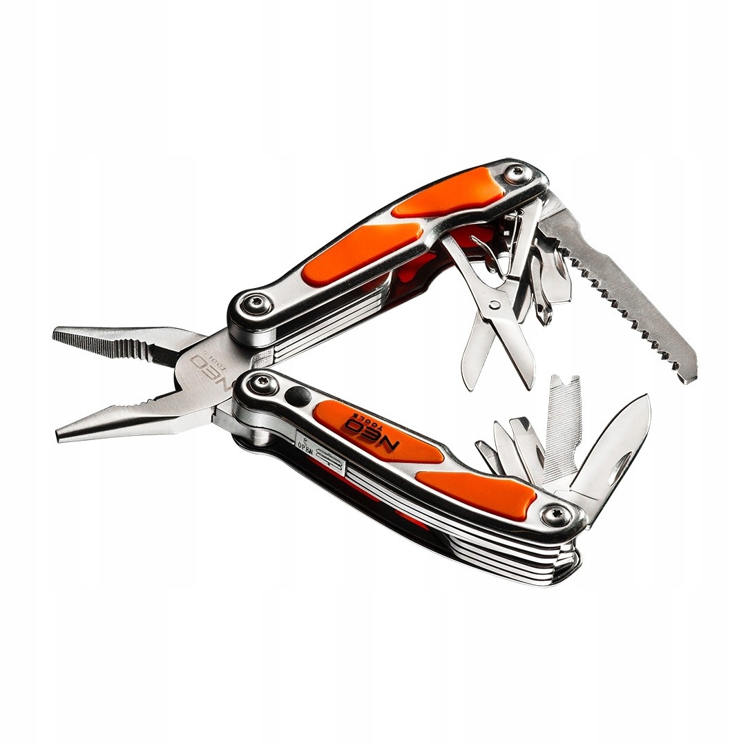 NEO NARZEDZIE WIELOFUNKCYJNE MULTITOOL Z LED 12 SZTUK 01-026 NEO