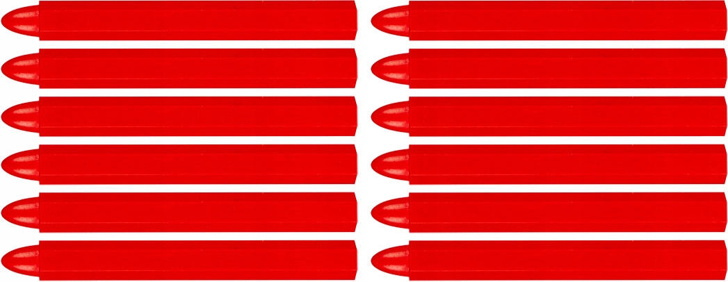 NEO Kreda techniczna do znakowania CZERWONA 12szt