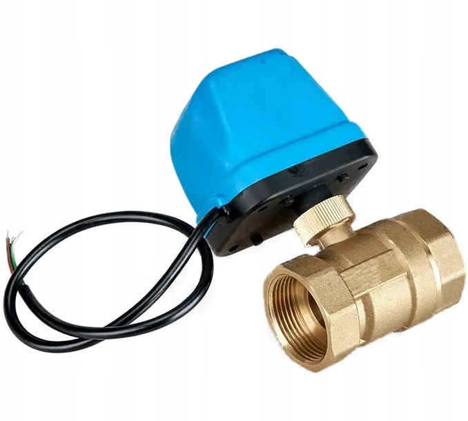 ELEKTROZAWÓR KULOWY 1 cal 230 V DN25 siłownik 230V