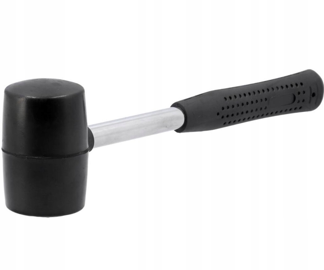 VOREL MŁOTEK GUMOWY 700G,TRZONEK STALOWY TUV/GS VOREL 33657 OBUCH 55MM