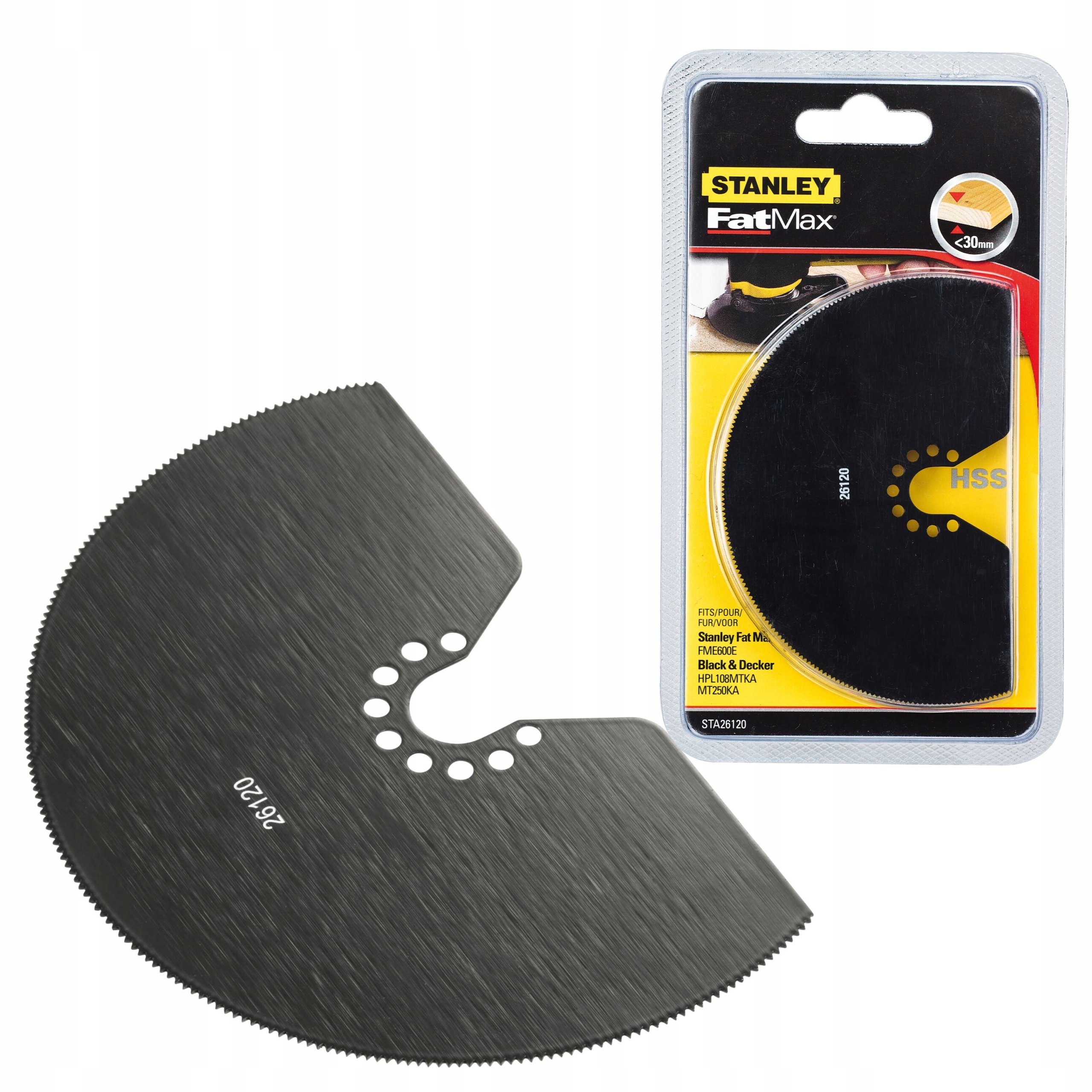 STANLEY PIŁA SEGMENTOWA HSS 100MM TARCZA STA26120