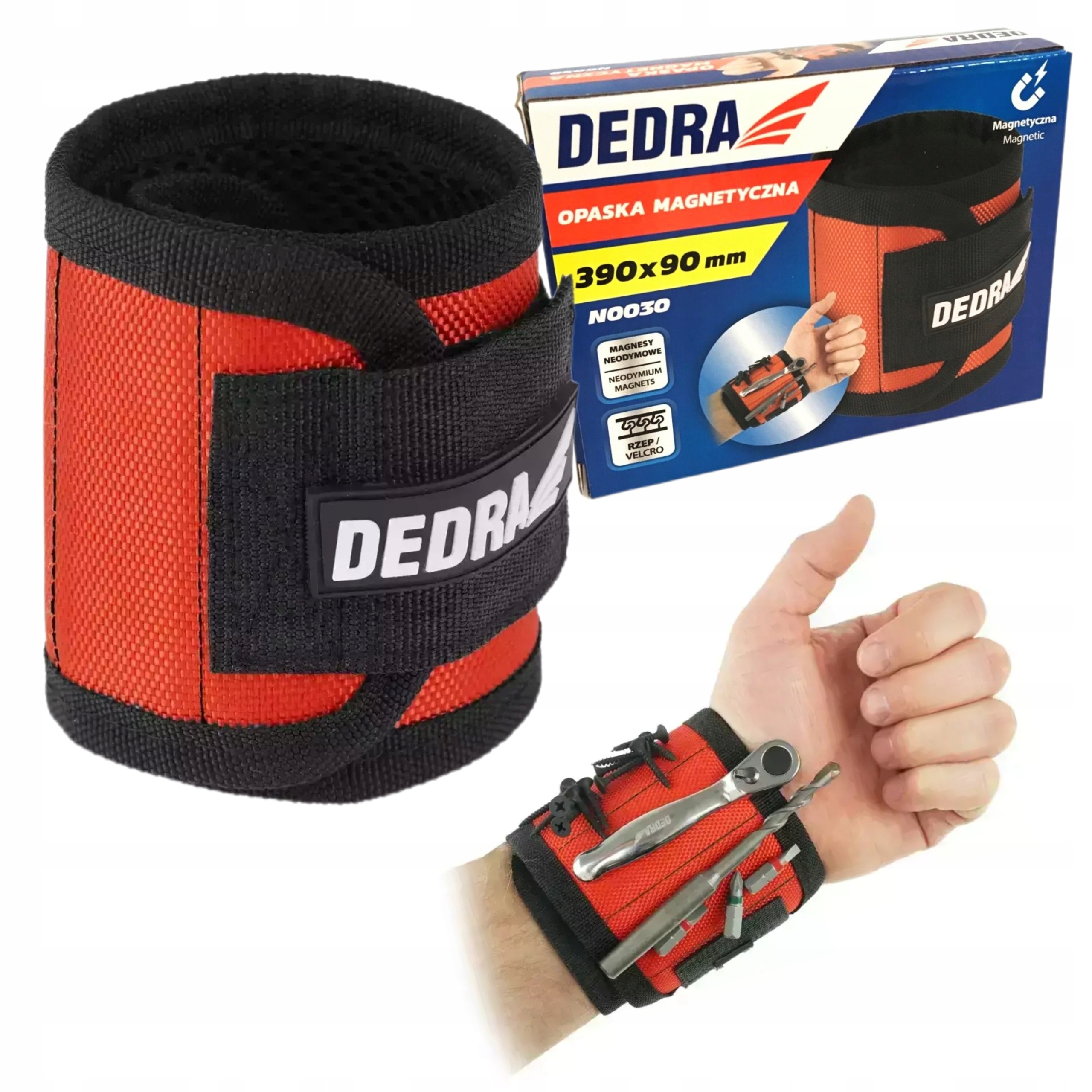 DEDRA N0030 OPASKA MAGNETYCZNA DO BITÓW WKRĘTÓW