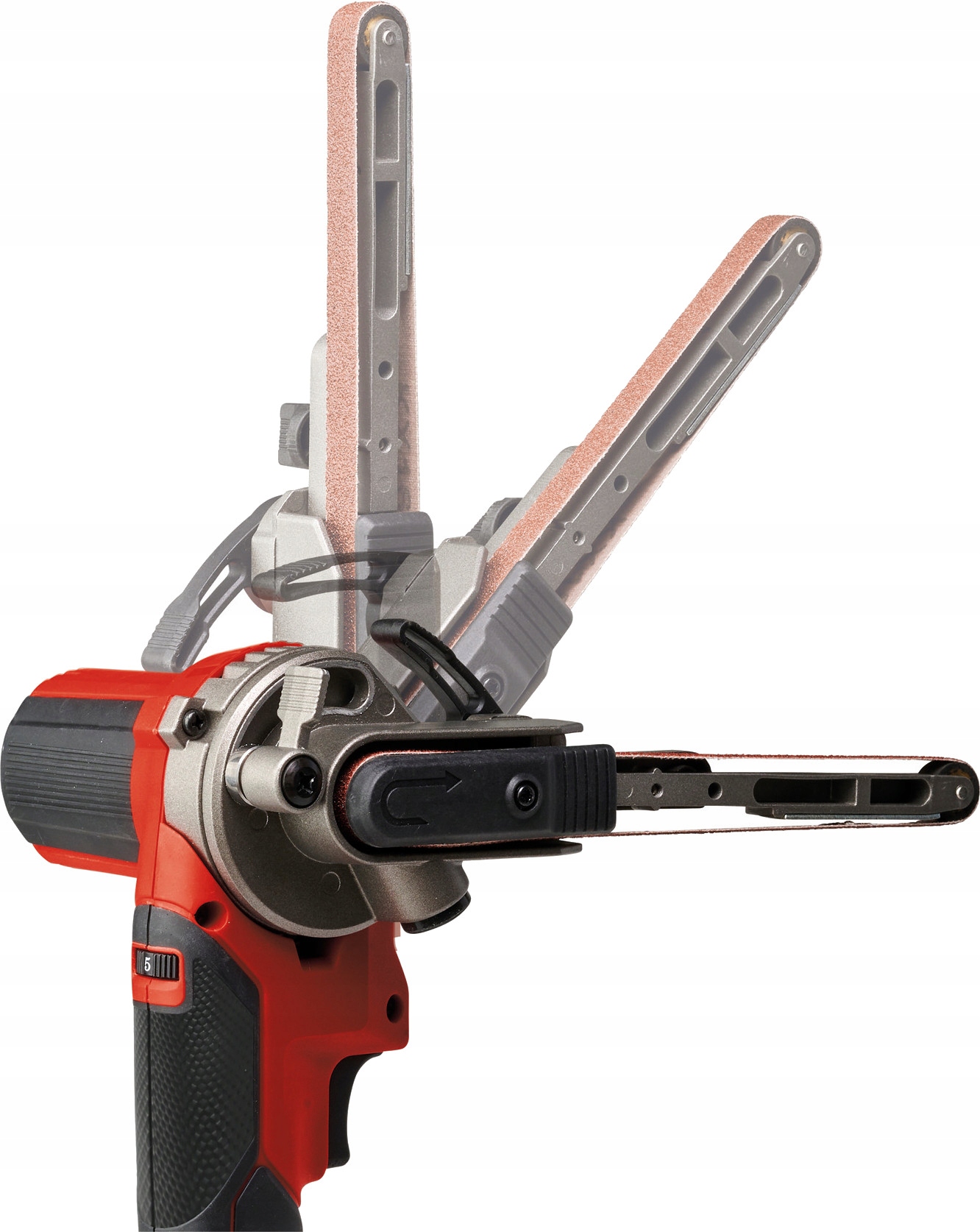 EINHELL AKUMULATOROWA SZLIFIERKA TAŚMOWA TE-BF 18 Li-solo 18V TORBA + TAŚMY