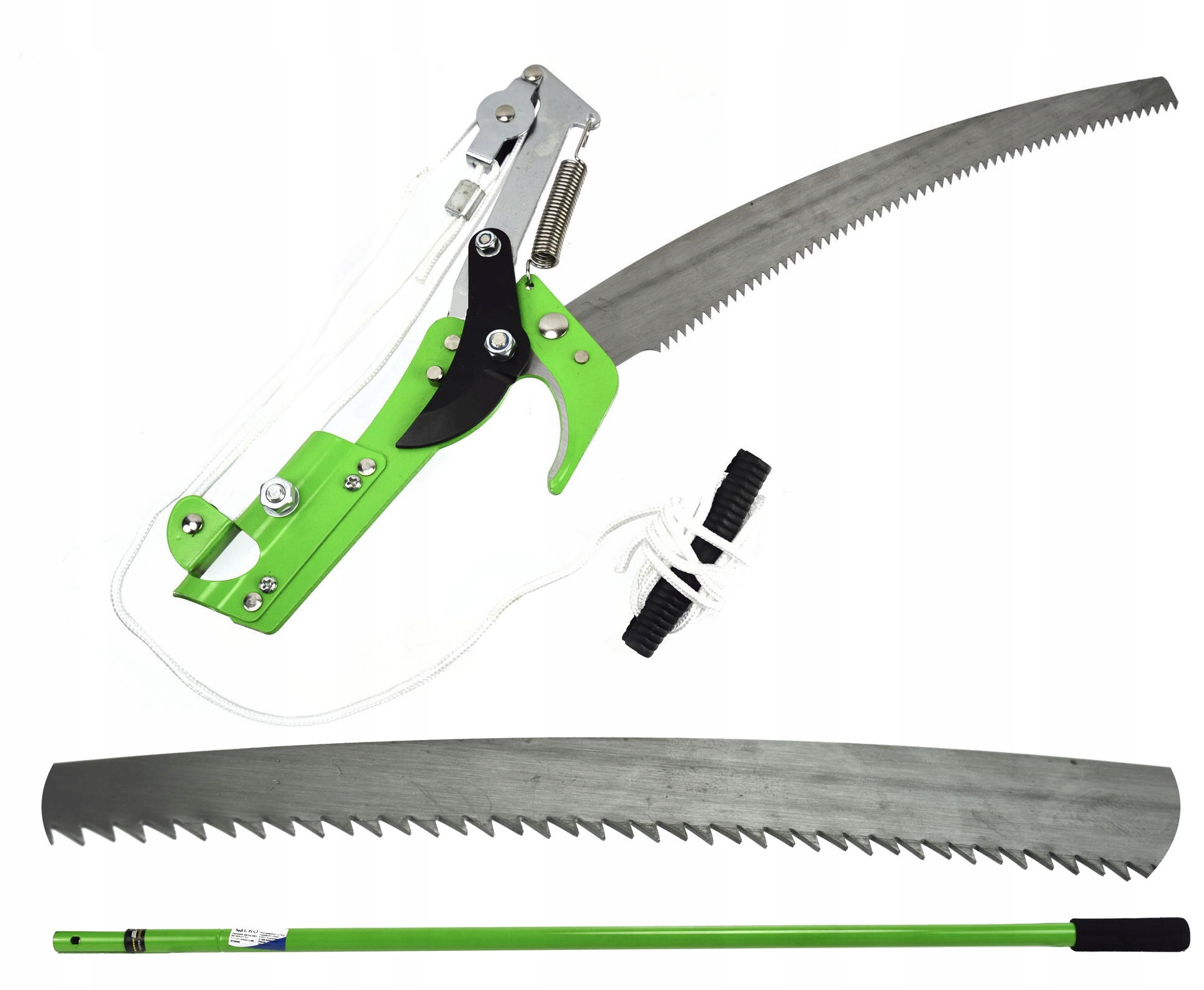 ZESTAW KOMPLET SEKATOR TYCZKOWY Z PIŁKĄ 350MM+TRZONEK 2,4m G72057 + G72058