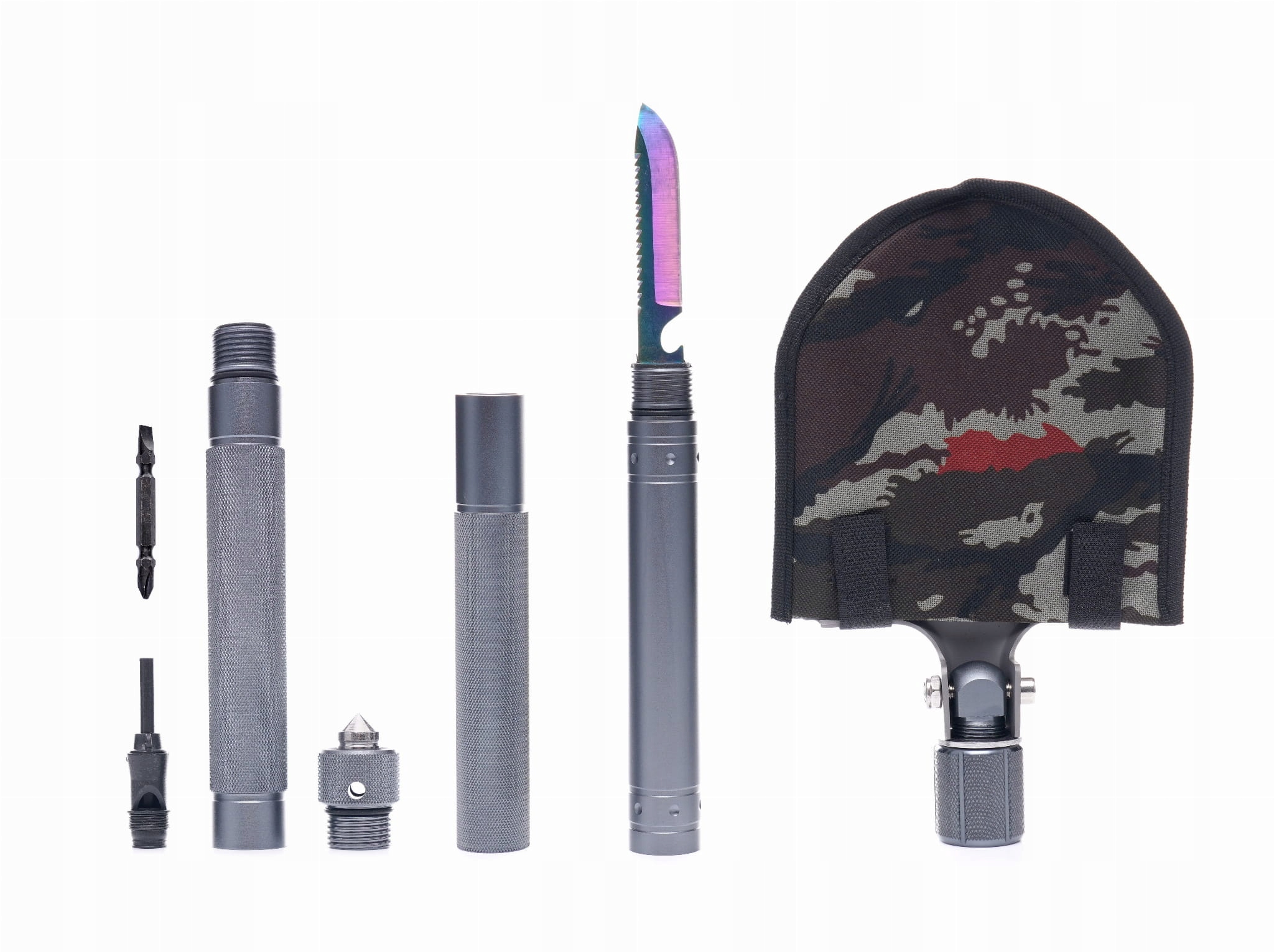 KRAFT&DELE SAPERKA SURVIVALOWA WOJSKOWA WIELOFUNKCYJNA 16w1 ETUI KD10657