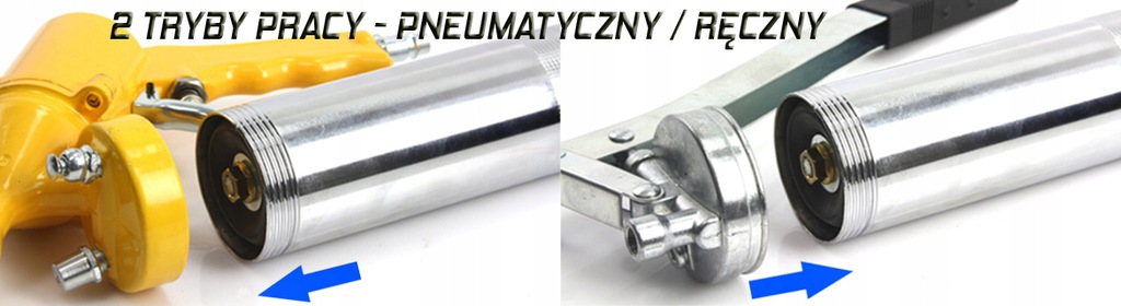 MAR-POL SMAROWNICA RĘCZNO-PNEUMATYCZNA RĘCZNA 2W1 400ML TAWOTNICA M78051