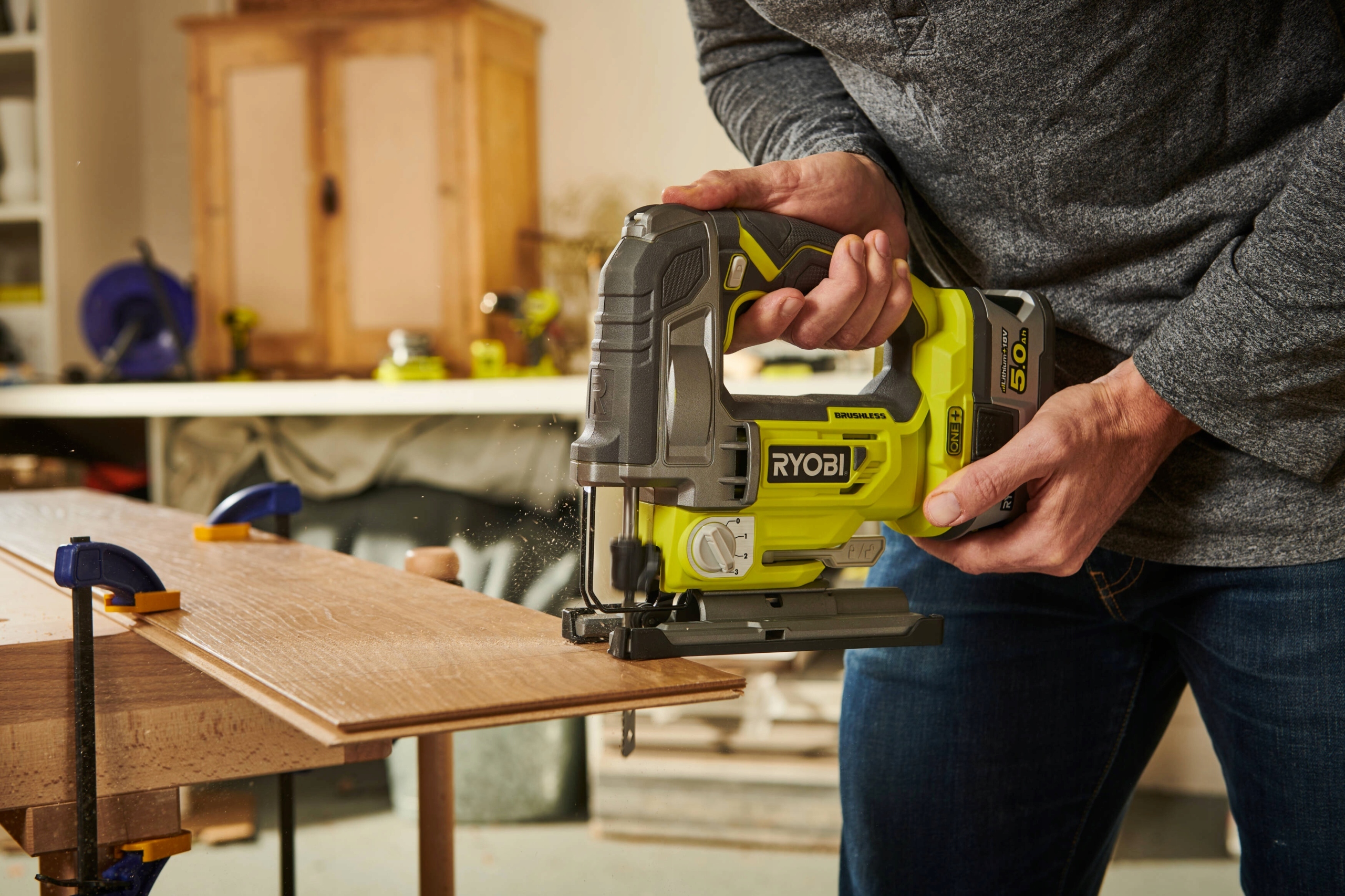RYOBI WYRZYNARKA R18JS7 18V bezszczotkowy +10 BRZ