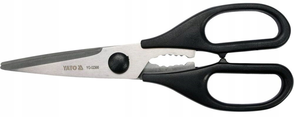 NOŻYCE GASTRONOMICZNE KUCHENNE ROKŁADANE 210/70MM Z DZIADKIEM DO ORZECHÓW