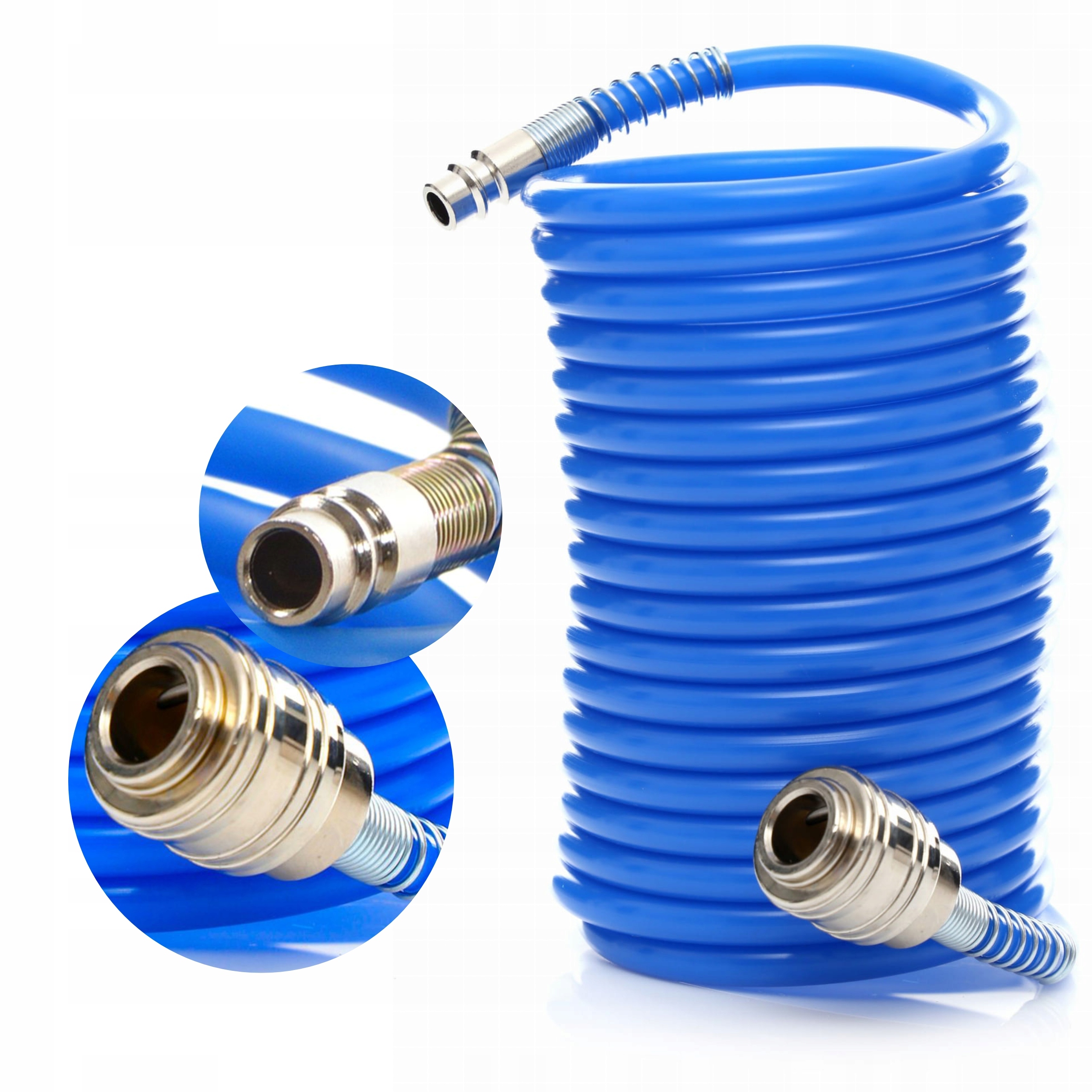 KRAFT&DELE WĄŻ SPIRALNY PNEUMATYCZNY 5x8mm 10M DO KOMPRESORA KD675