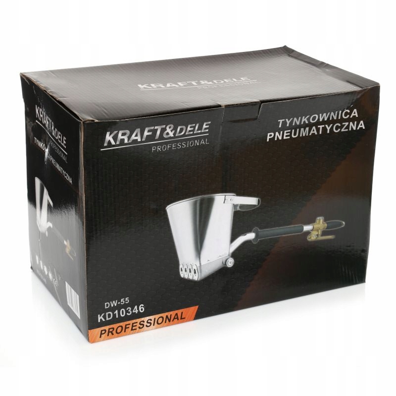 Kraft&Dele KD10346 1 kg Tynkownica pneumatyczna 3,5L 1''