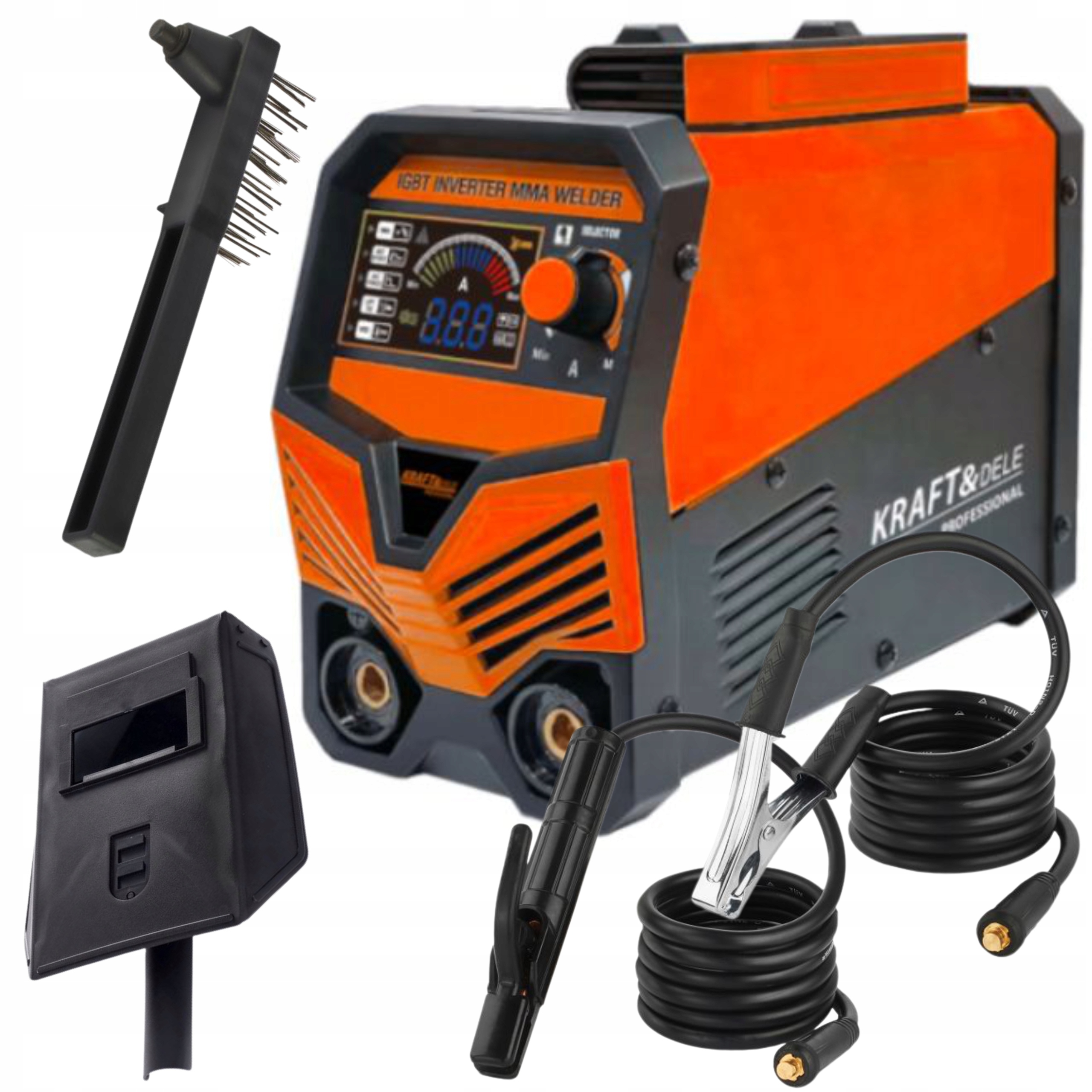 KRAFT&DELE SPAWARKA INWENTOROWA IGBT/MMA/LIFT/TIG 330A KD1878