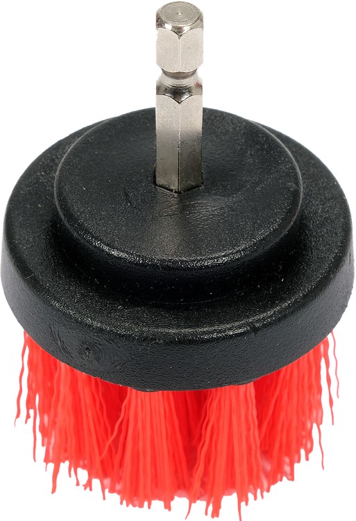 YATO ZESTAW SZCZOTEK SZCZOTKI NA WIERTARKĘ UCHWYT HEX 5 SZT NYLON YT-47777