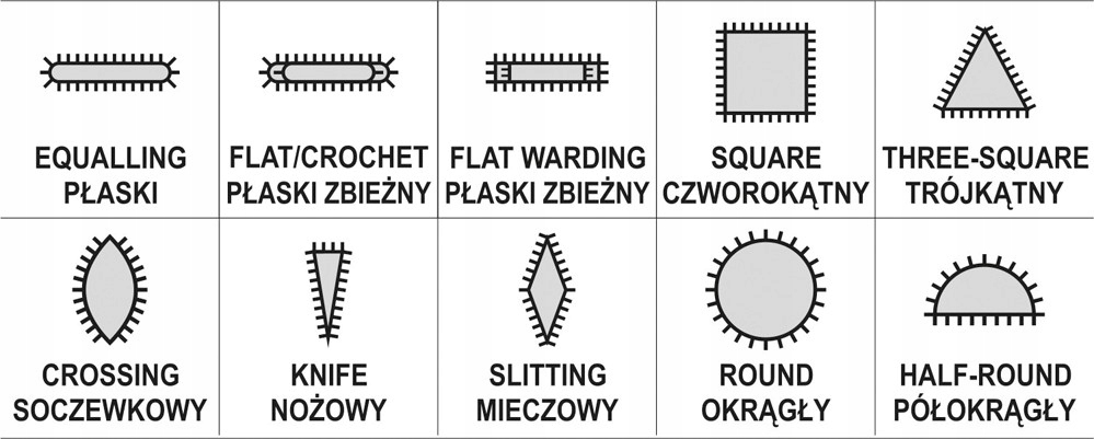 YATO ZESTAW KOMPLET PILNIKÓW IGLAKÓW PILNIKI IGLAKI 10CZ 180MM YT-6165