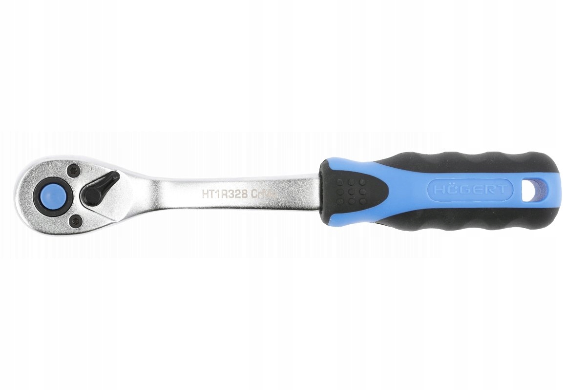 GRZECHOTKA ODGIĘTA 1/2'' HOGERT HT1R322 72 ZĘBY