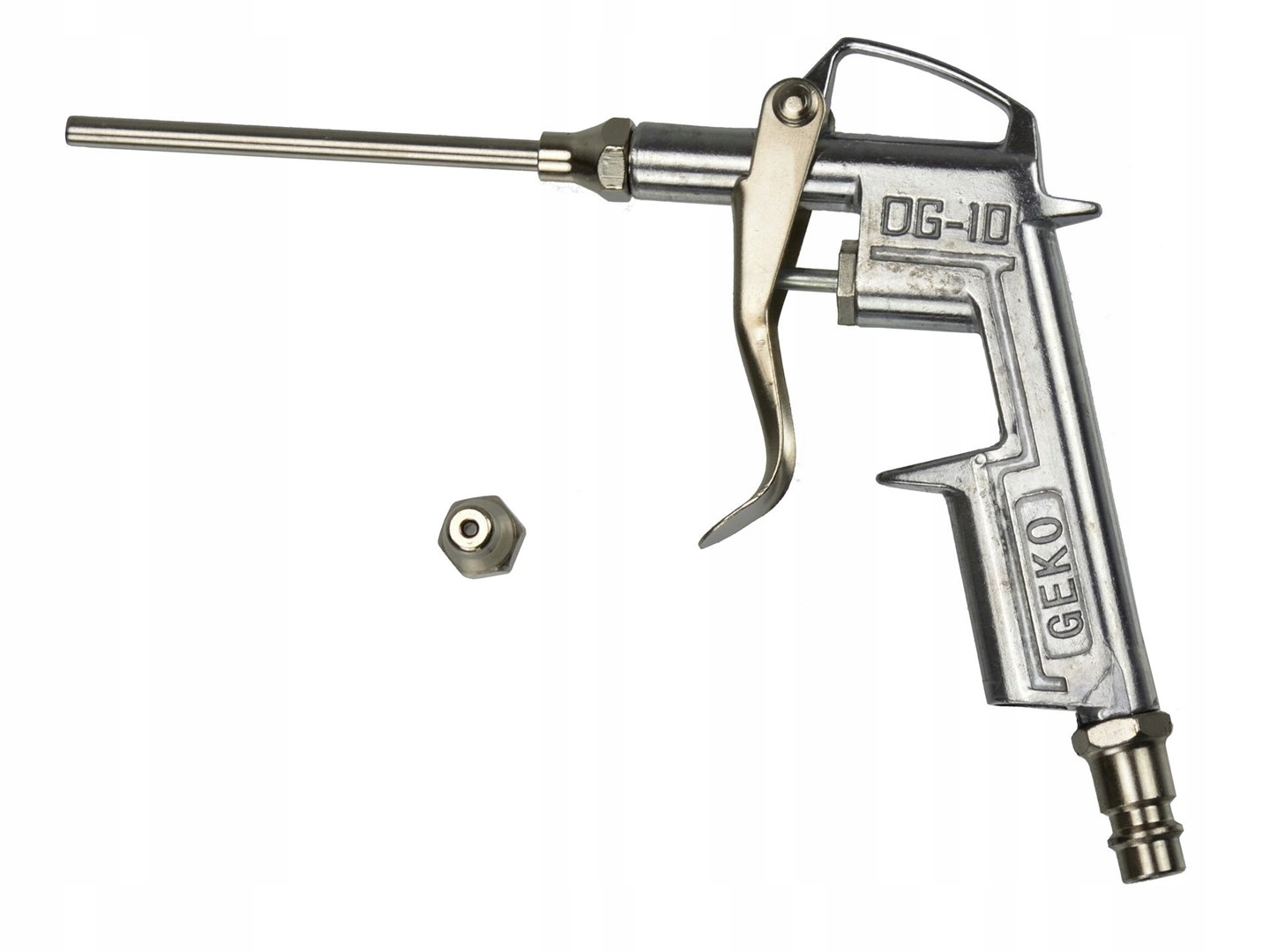 GEKO PISTOLET DO PRZEDMUCHIWANIA Z KRÓTKĄ 25MM I DŁUGĄ 100MM DYSZĄ G01189