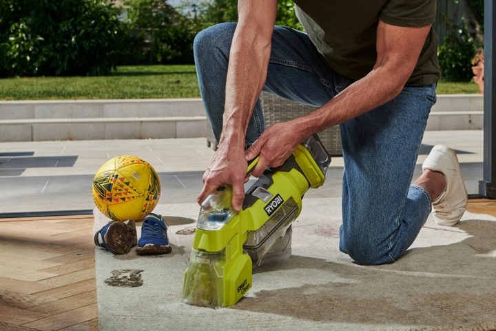 RYOBI RDC18-0 ODKURZACZ PIORĄCY AKUMULATOROWY 18V 480 l/min NA PŁYN 250ml