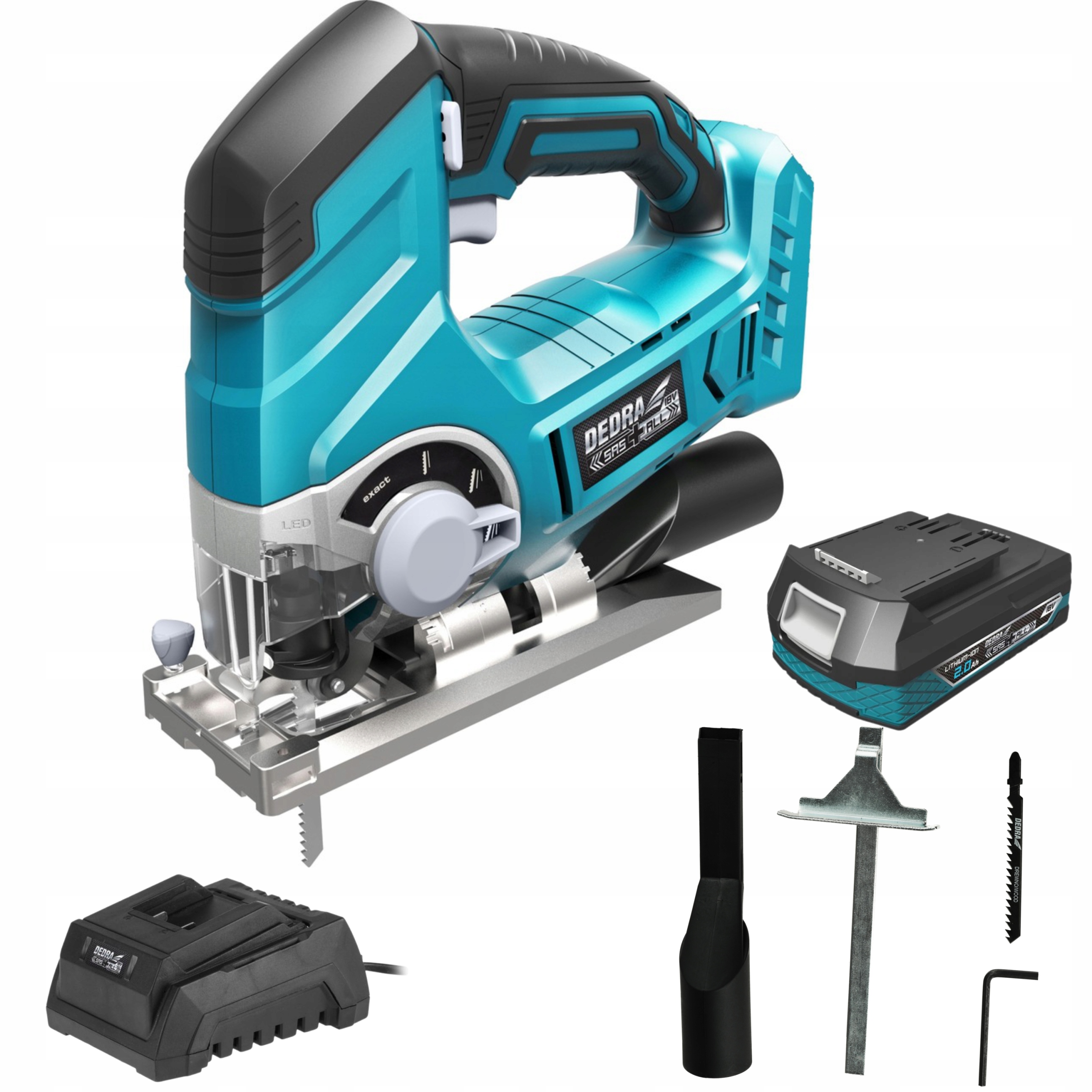 DEDRA WYRZYNARKA AKUMULATOROWA DED7060 SAS 18V 2Ah