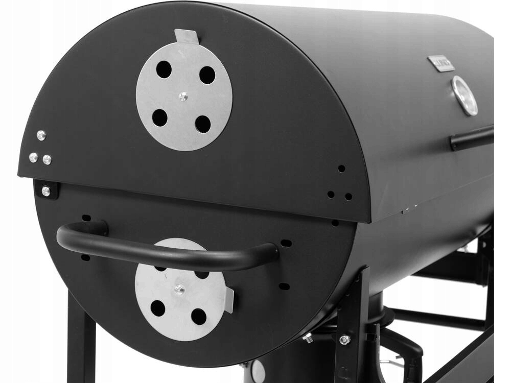 LUND GRILL WĘGLOWY BECZKA POKRYWA POPIELNIK OGRODOWY DUŻY 71X35CM DUŻY 9990