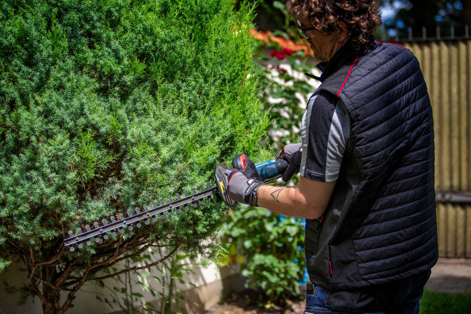 LAHTI PRO BEZRĘKAWNIK OCIEPLANY ROBOCZY CZARNY KAMIZELKA BHP L41310 R. M