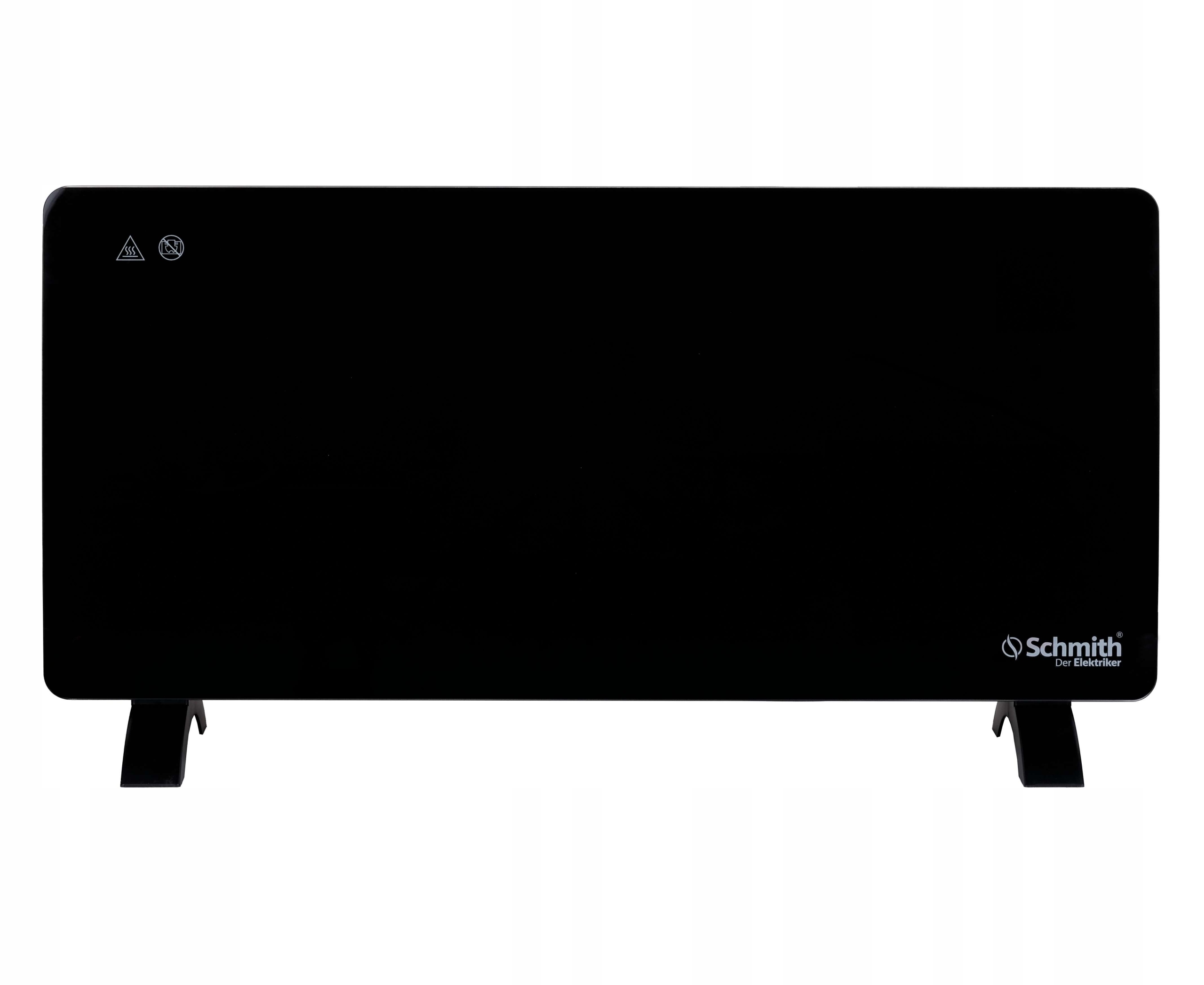 SCHMITH GRZEJNIK KONWEKTOROWY CZARNY 2000W WIFI + PILOT TIMER LCD