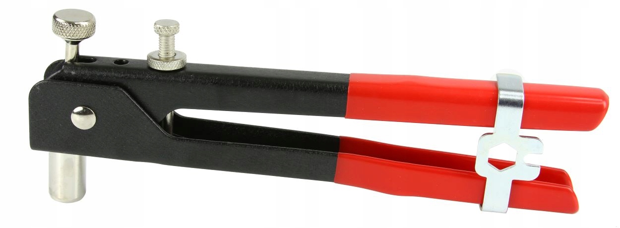 MAR-POL ZESTAW NITOWNICA DO NITONAKRĘTEK RĘCZNA M3-M8 + NITY WALIZKA M49568