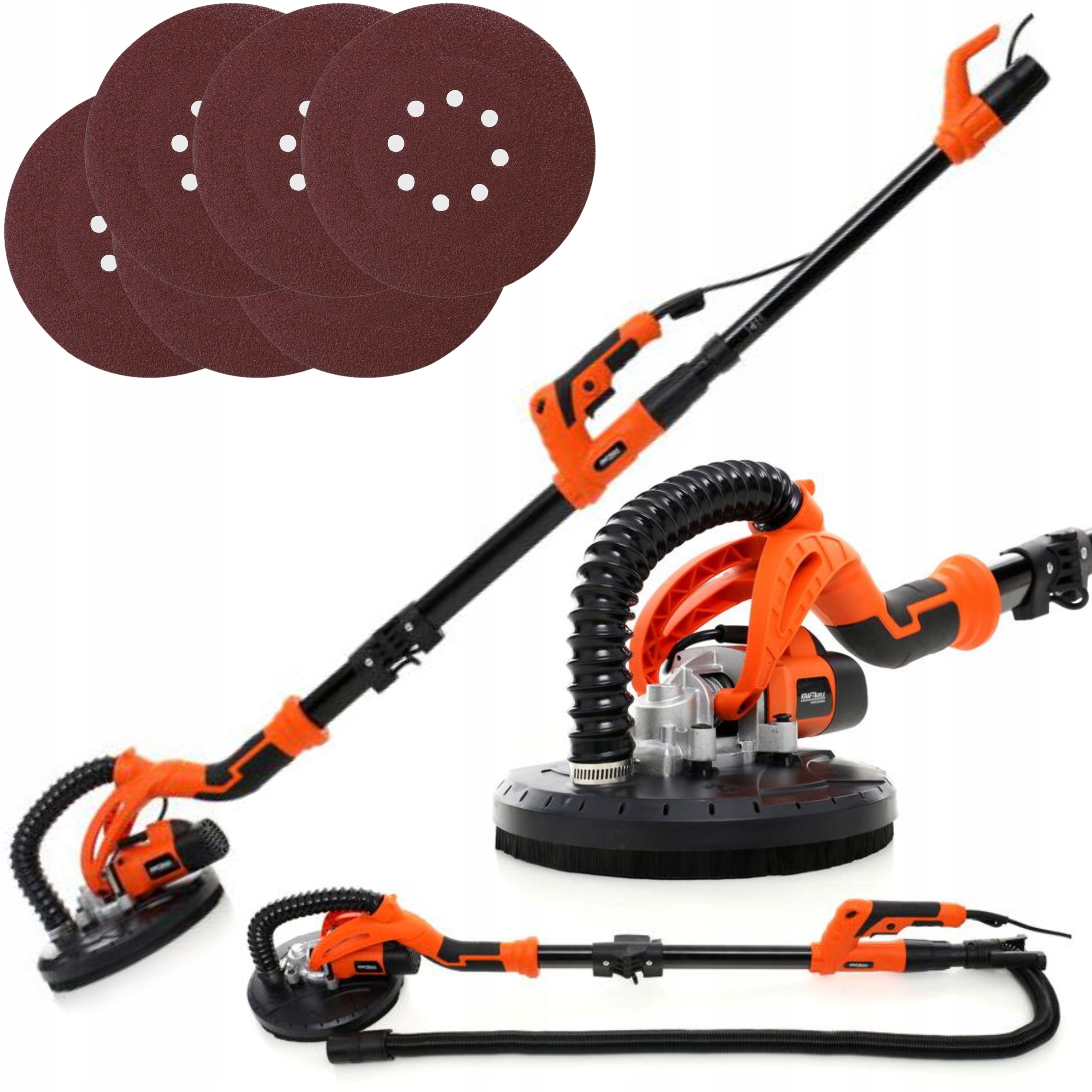 KRAFT&DELE SZLIFIERKA ŻYRAFA DO GIPSU GŁADZI TYNKU 710W 225mm KD1541