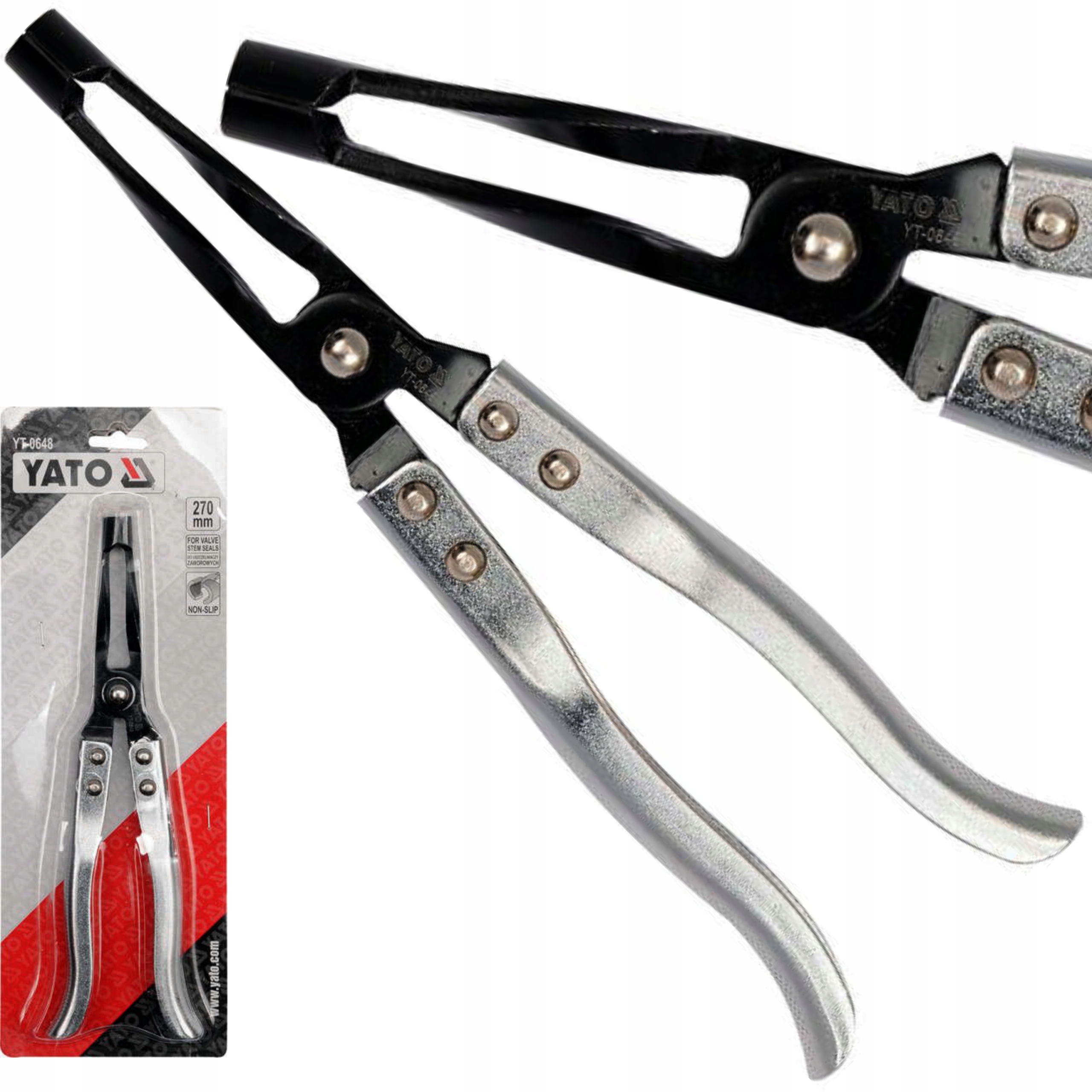 YATO SZCZYPCE DO USZCZELNIACZY ZAWOROWYCH DŁUGIE YT-0648 270mm