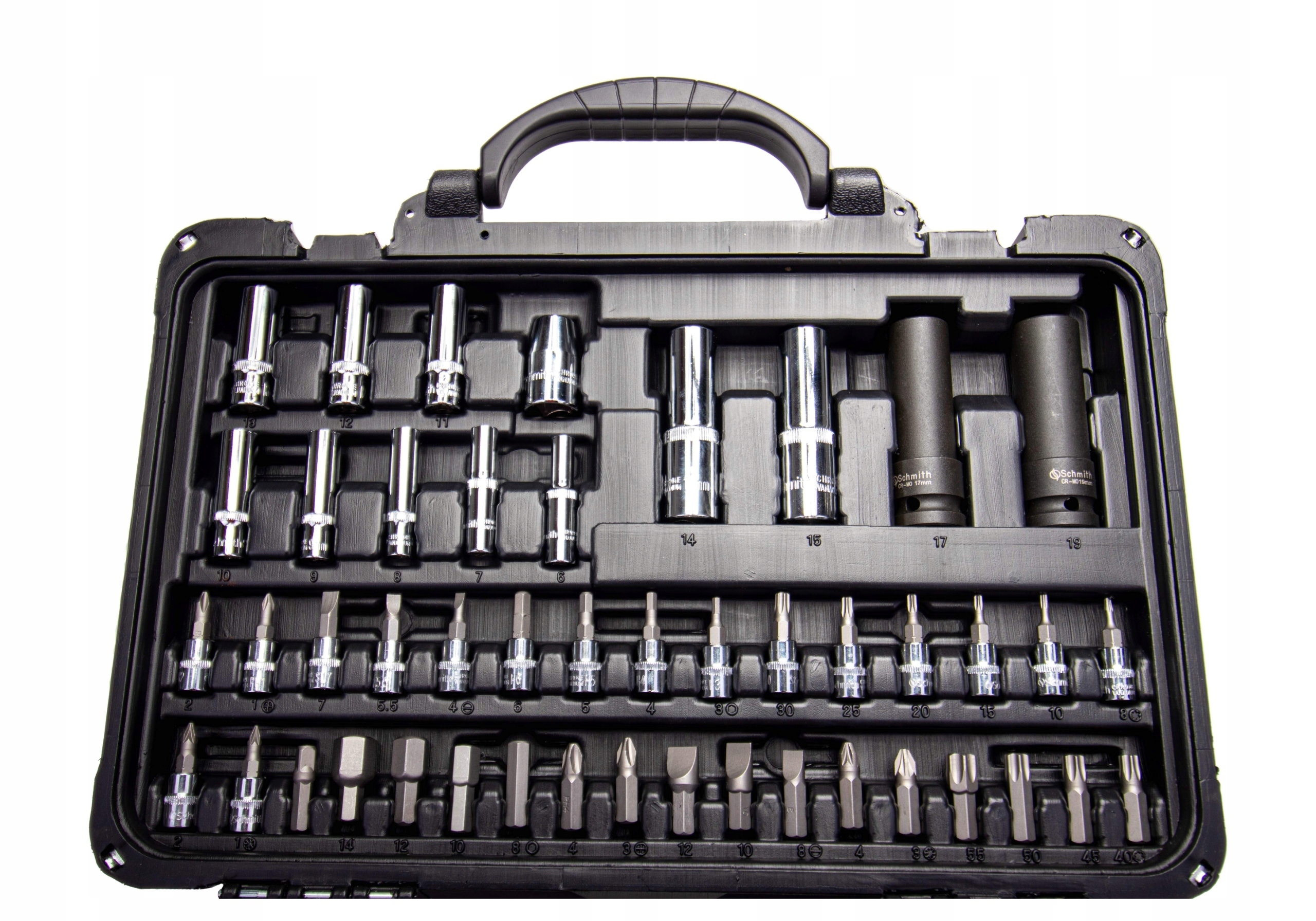 ZESTAW KLUCZY NASADOWYCH 94SZT NASADOWE SCHMITH