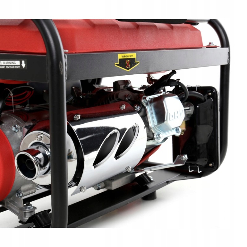 GENERATOR PRĄDOTWÓRCZY AGREGAT 3000W 230V 380V 7KM BENZYNOWY KRAFT&DELE