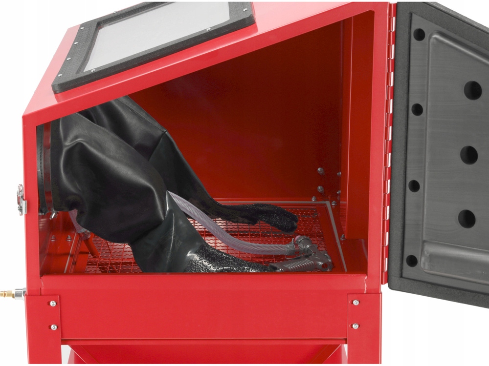 YATO PIASKARKA KABINOWA 220L STACJONARNA DO PIASKOWANIA ZESTAW + PISTOLET