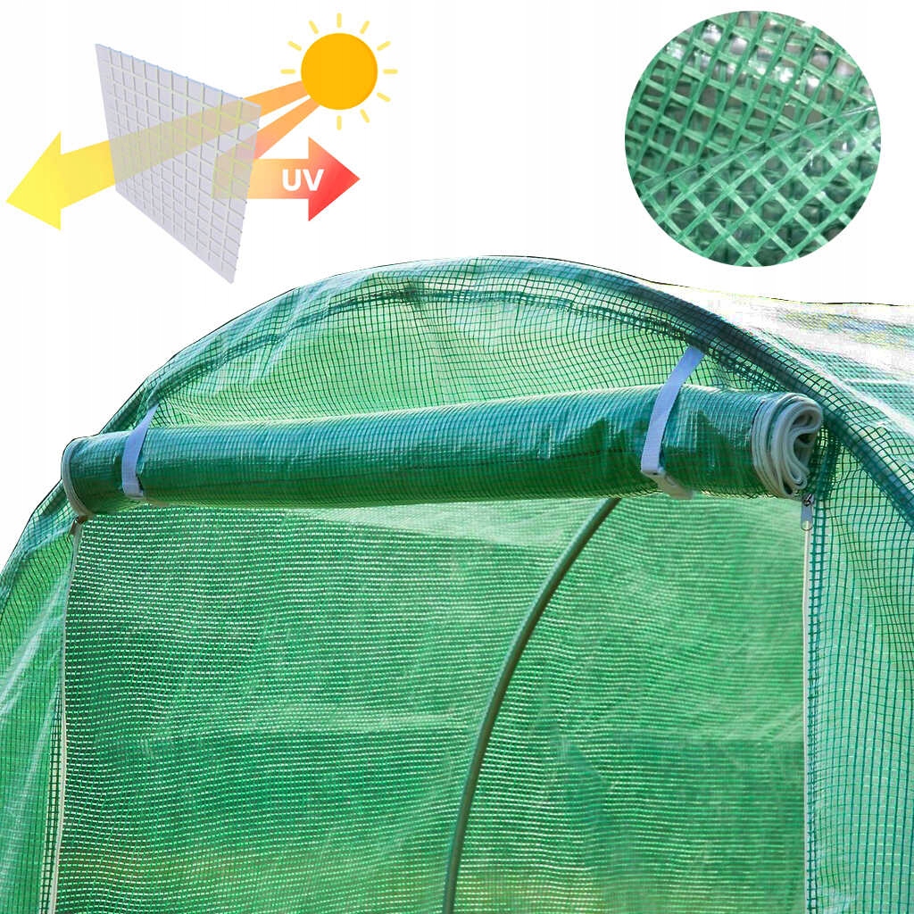 TUNEL OGRODOWY FOLIOWY 6m2 SZKLARNIA NA WARZYWA 3M x 2M x 2M M85000