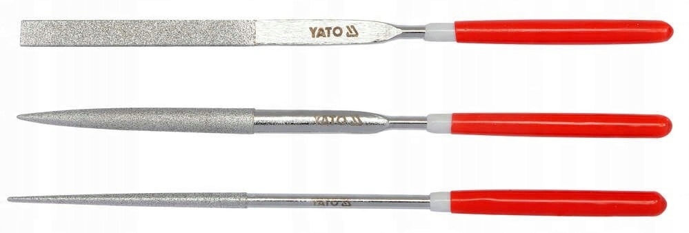 PILNIKI DIAMENTOWE IGLAKI ZESTAW 3szt YT-6143 YATO