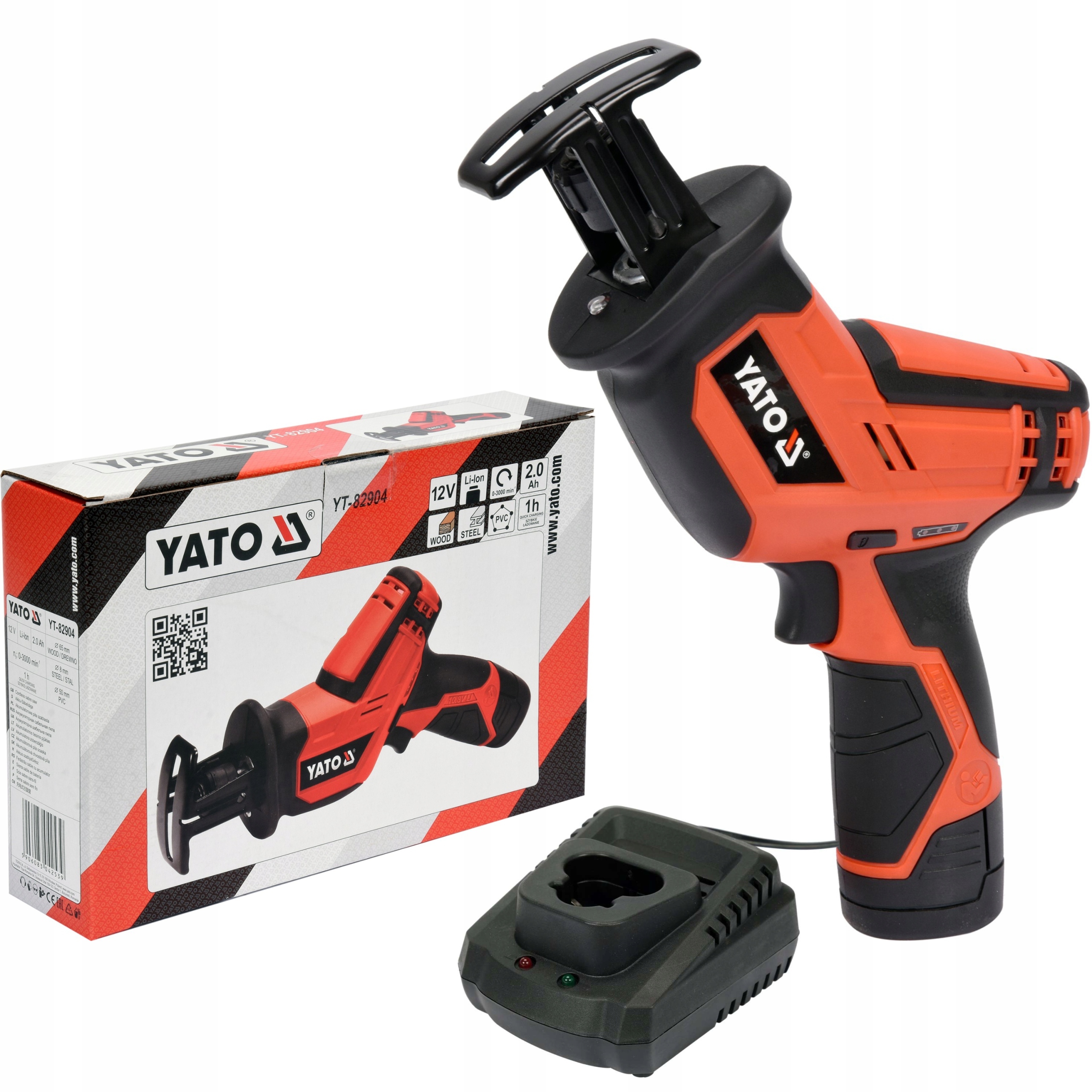YATO PIŁA SZABLASTA AKUMULATOROWA 12V DREWNO METAL
