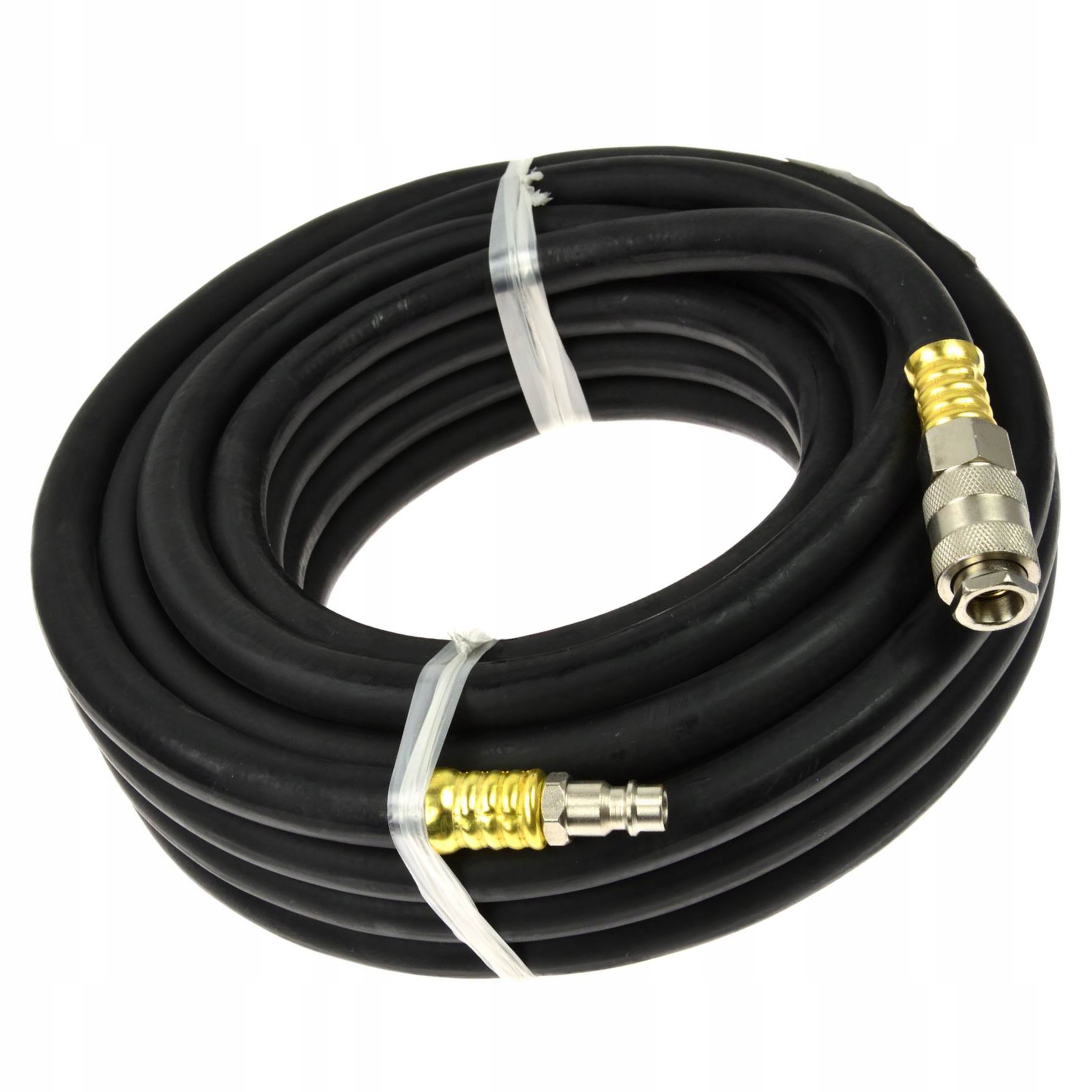 WĄŻ PNEUMATYCZNY GUMOWY 10X17MM DO KOMPRESORA 10M