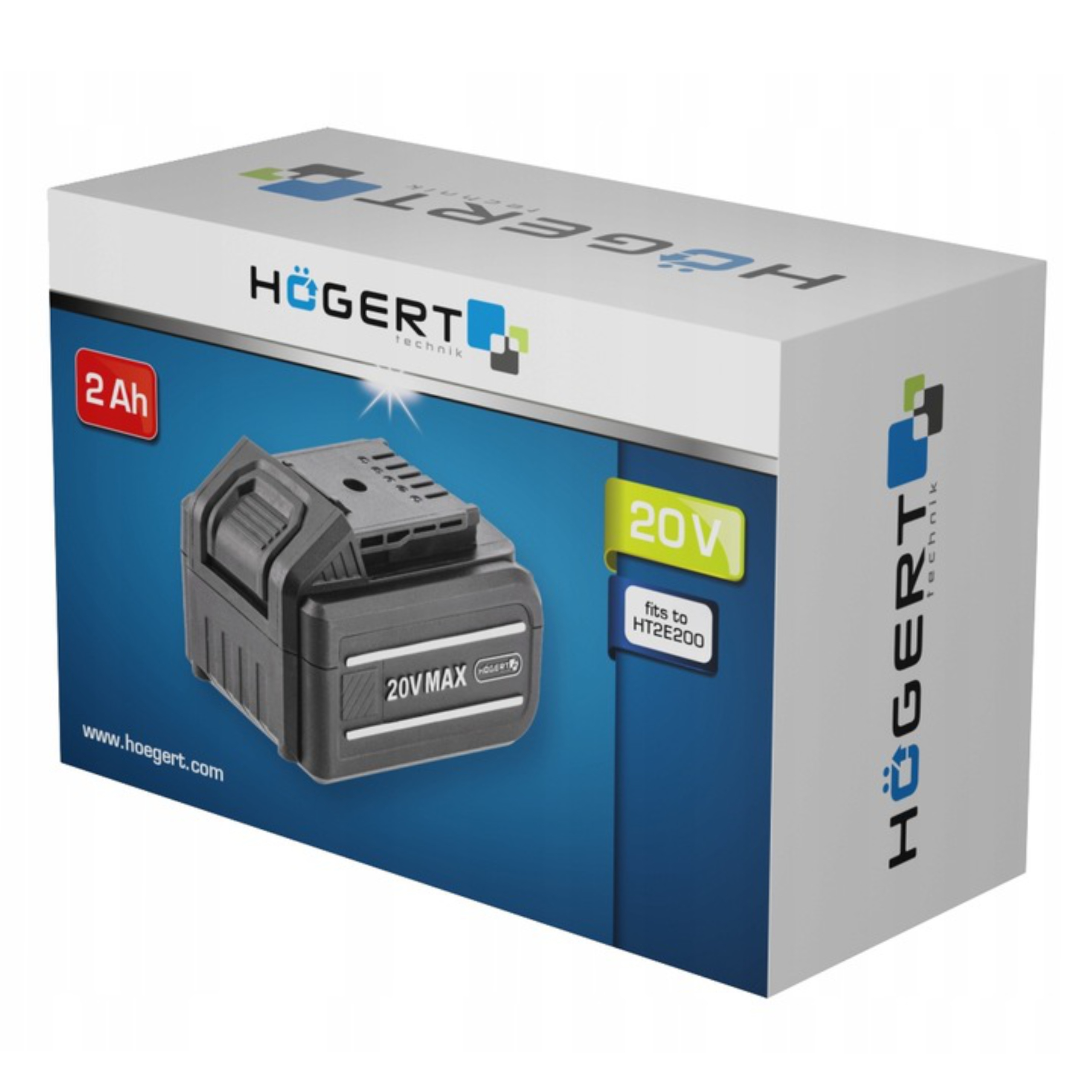 HOEGERT AKUMULATOR 4,0 Ah 20V Li-lon BATERIA DO KLUCZA HT2E200