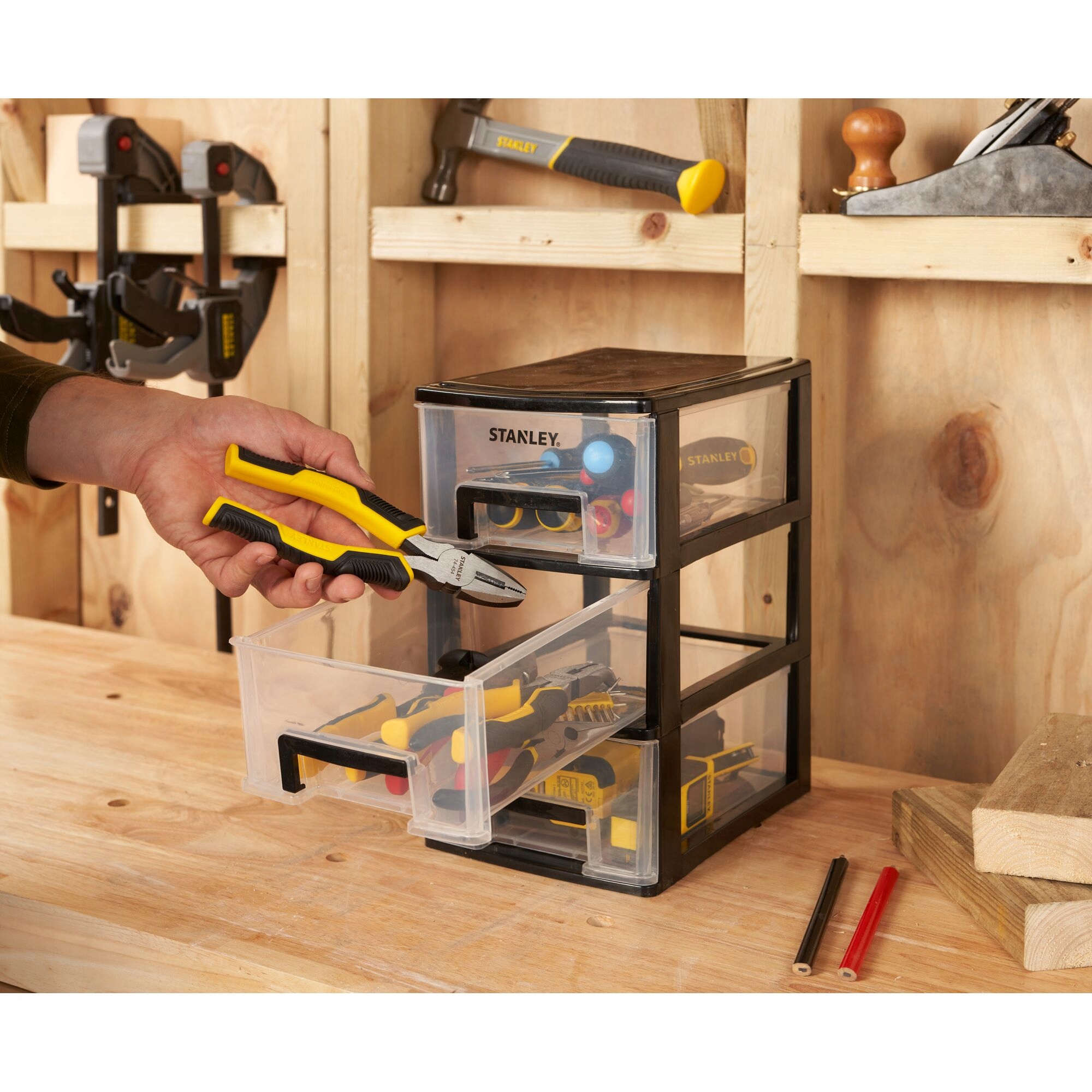 STANLEY FATMAX ZESTAW SZUFLAD SZUFLADY ESSENTIAL M ORGANIZER STST40711-1