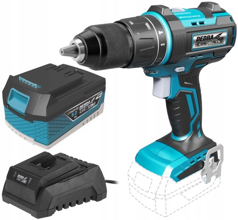 WIERTARKA WKRĘTARKA Udarowa 5Ah DEDRA SAS+ DED7142