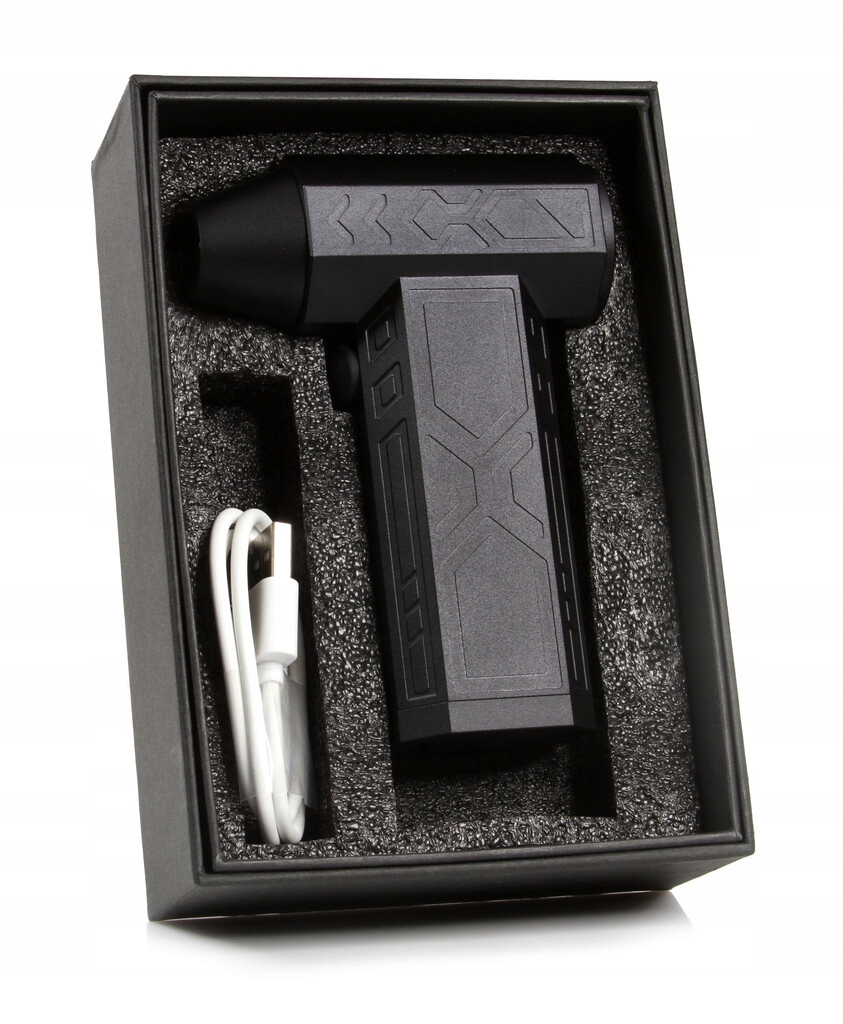 MAR POL DMUCHAWA ELEKTRYCZNA DO LIŚCI AUTA MINI WENTYLATOR Z LATARKĄ M88320