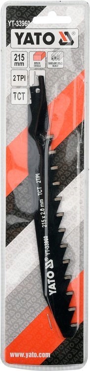 YATO BRZESZCZOT DO PIŁY SZABLASTEJ PUSTAKÓW CERAMICZNYCH 215mm YT-33960